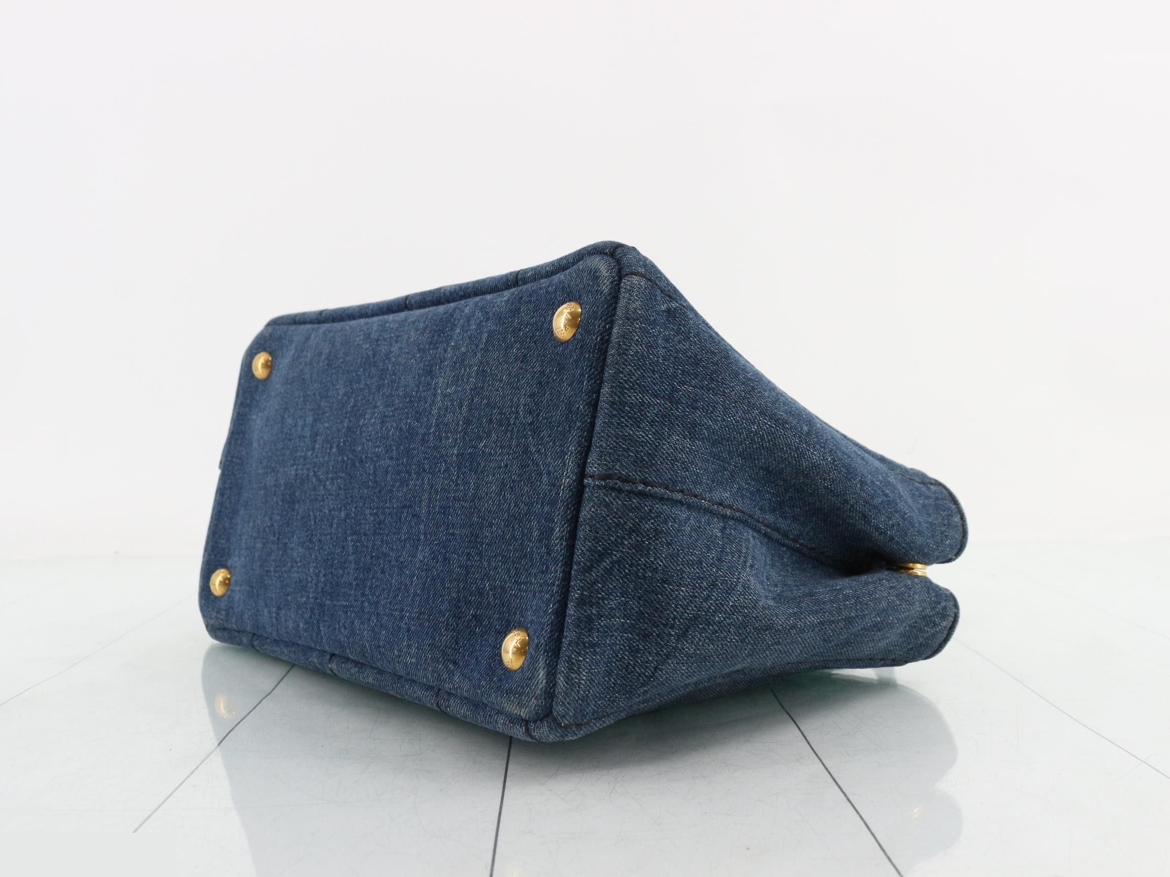 Kanapa Mini Denim Blue 27x19x14cm — view 6