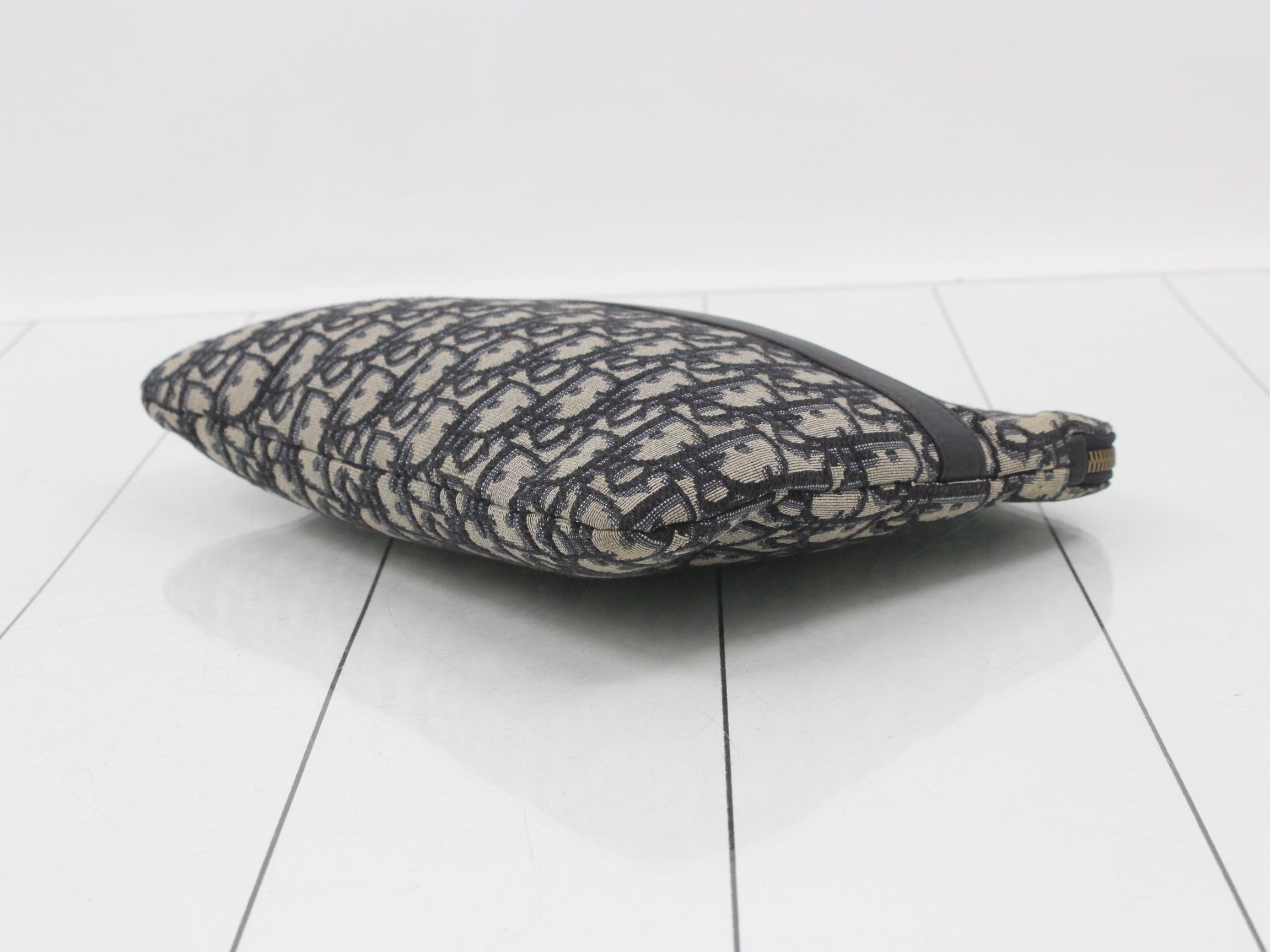Oblique Jacquard Clutch Bag — view 6