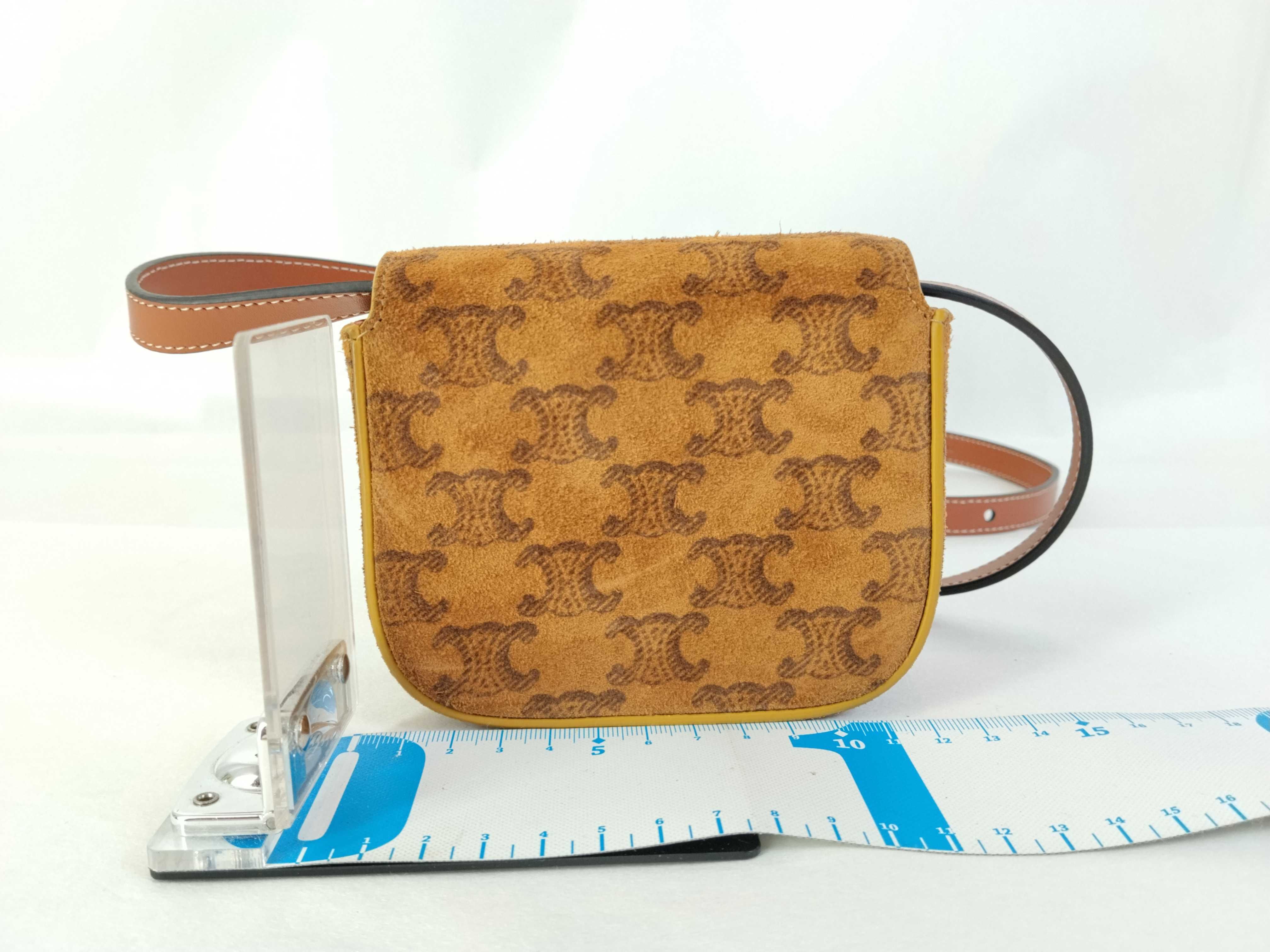 Triomphe Mini Claude Shoulder Bag — view 2