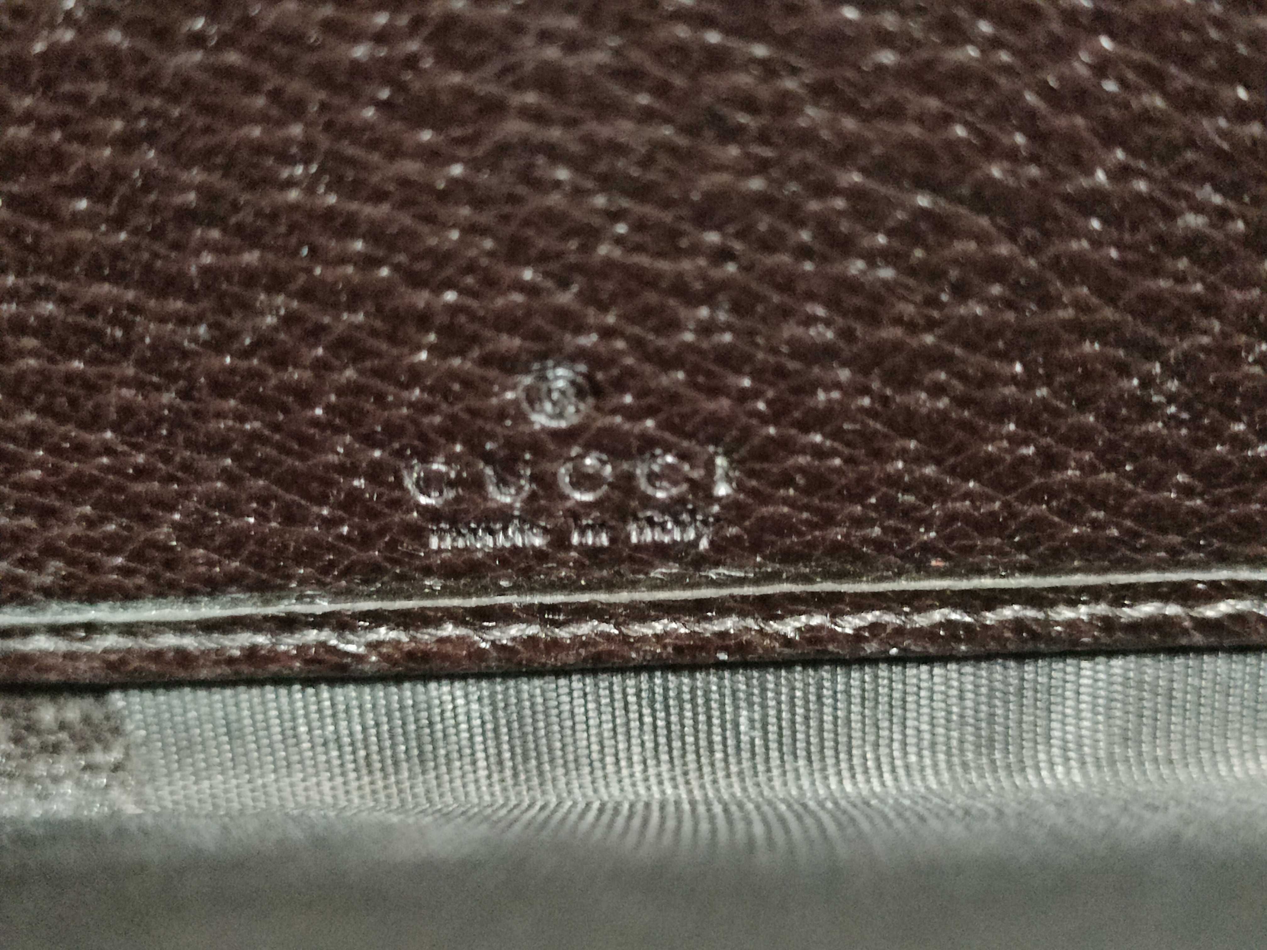 GG Marmont Long Wallet, Dark Brown — view 12