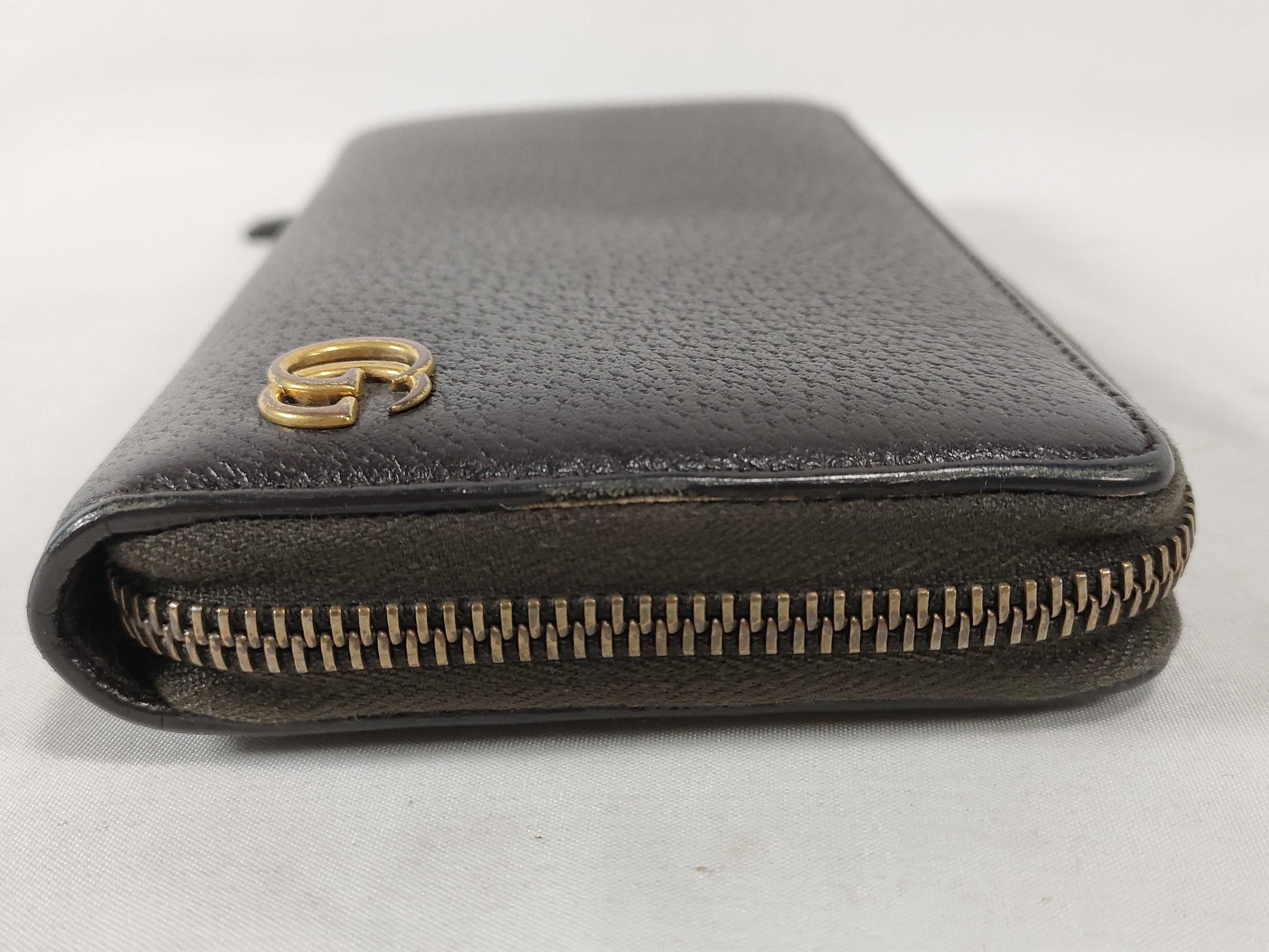 GG Marmont Long Wallet, Dark Brown — view 5