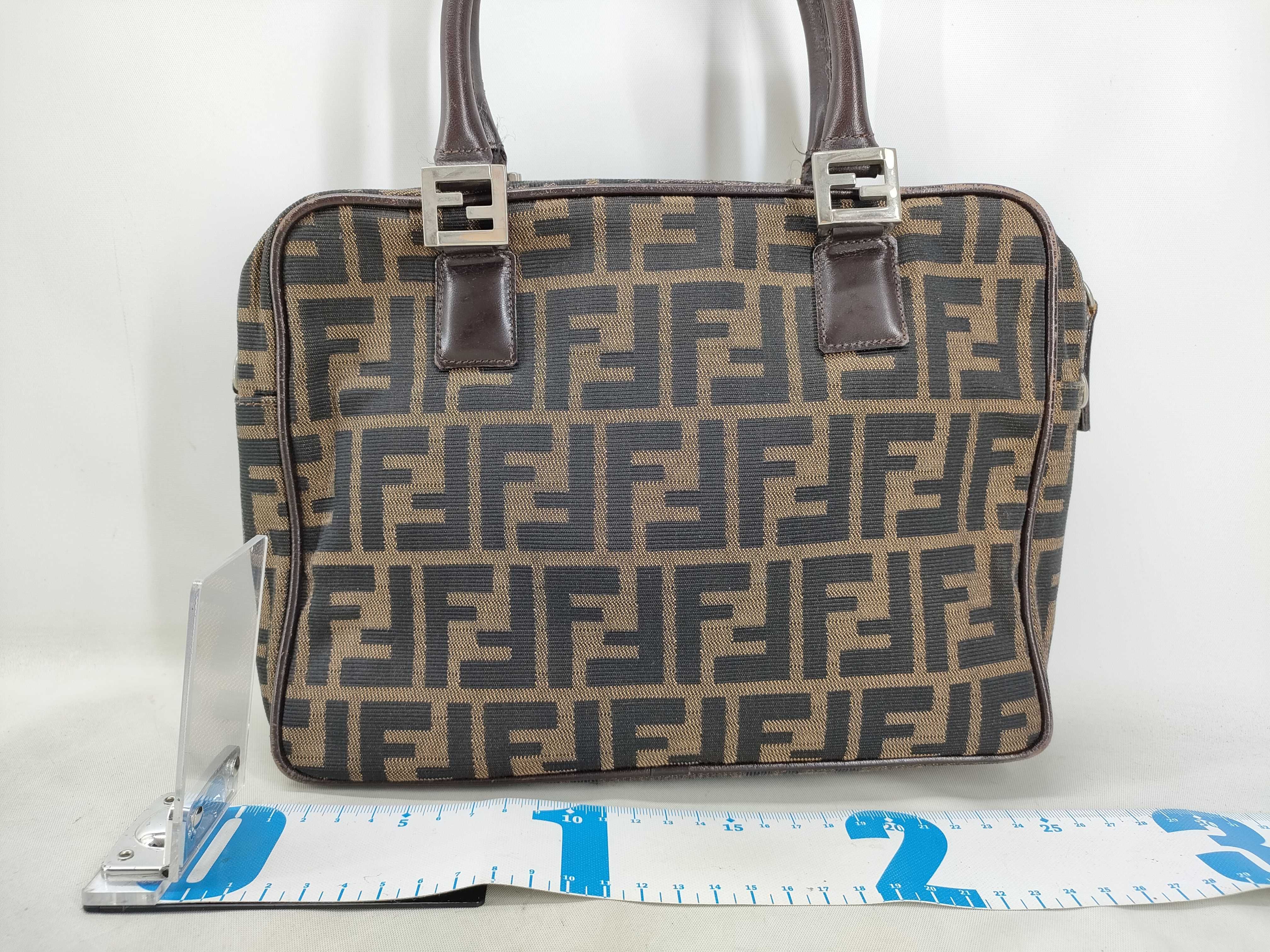 Zucca pattern Fendi Zucca handbag — view 2