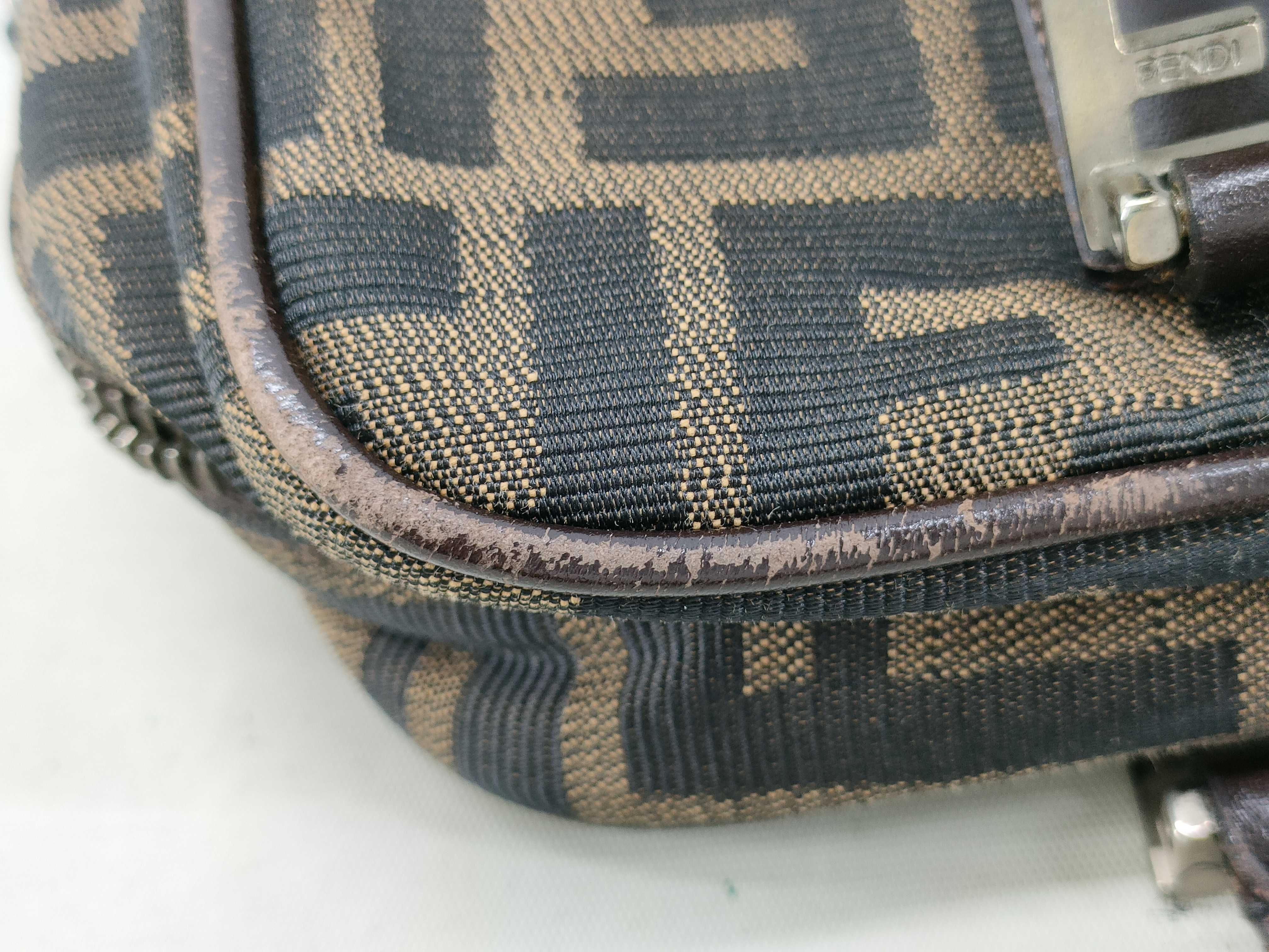 Zucca pattern Fendi Zucca handbag — view 14