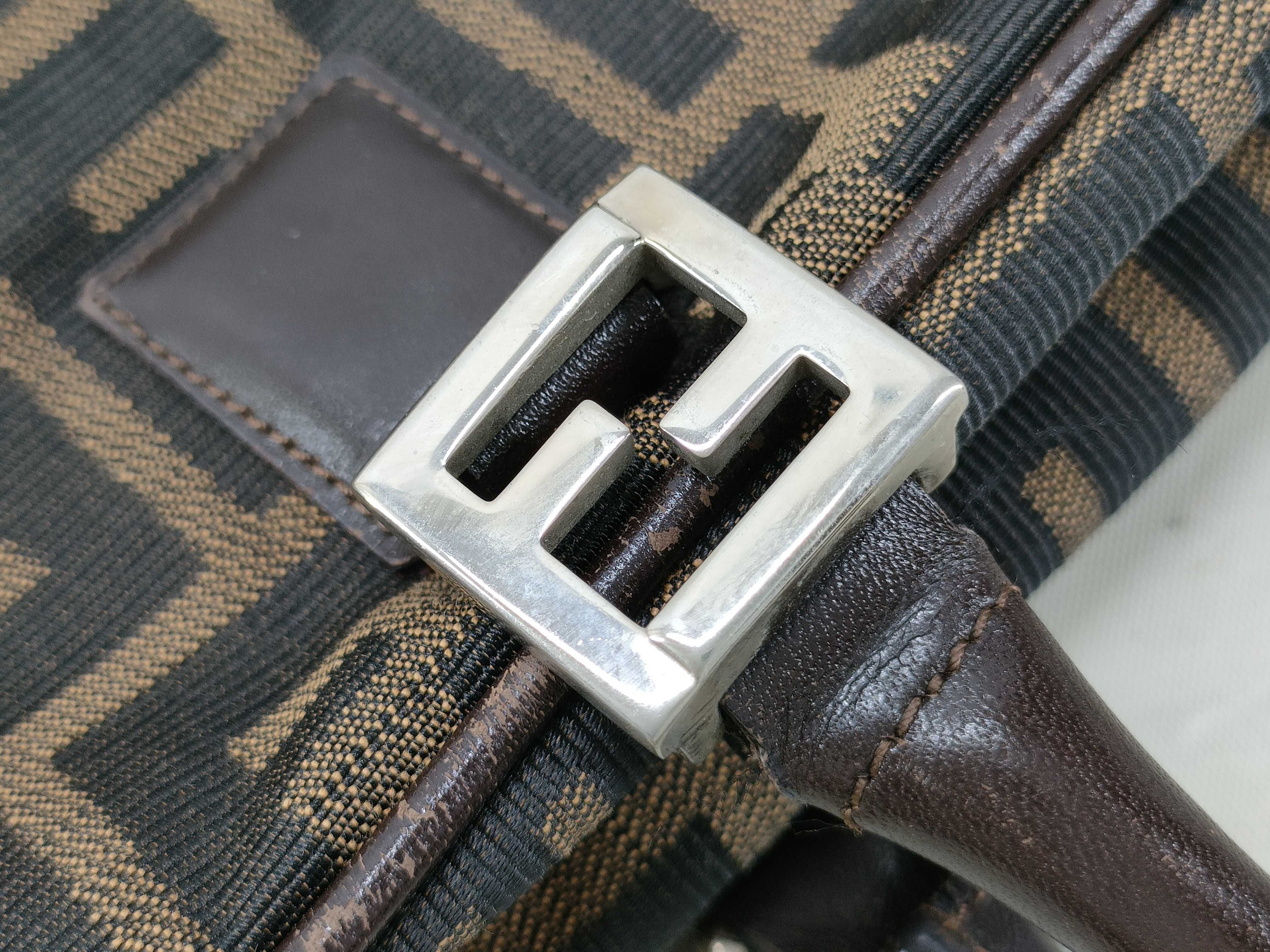 Zucca pattern Fendi Zucca handbag — view 15