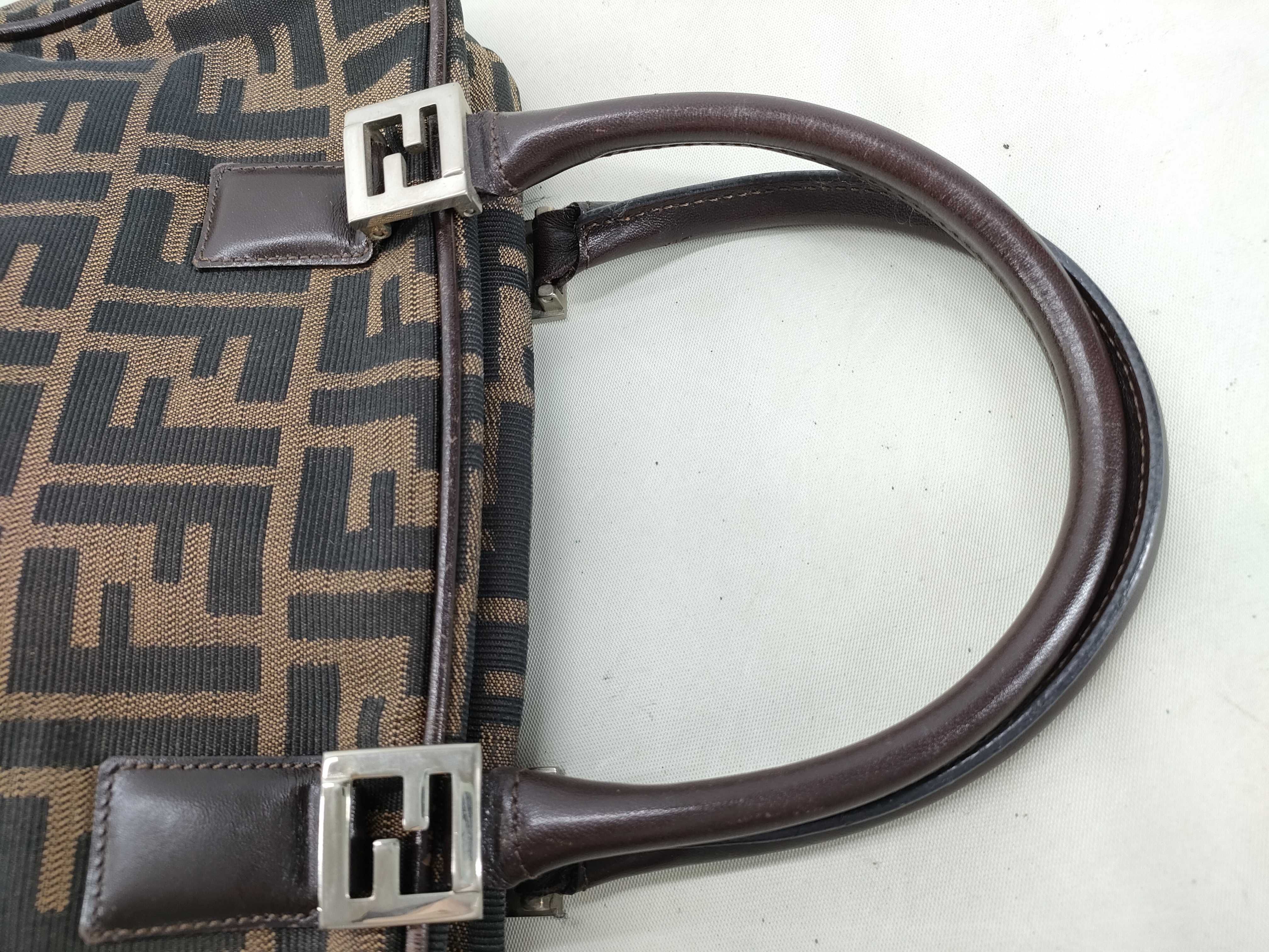 Zucca pattern Fendi Zucca handbag — view 5