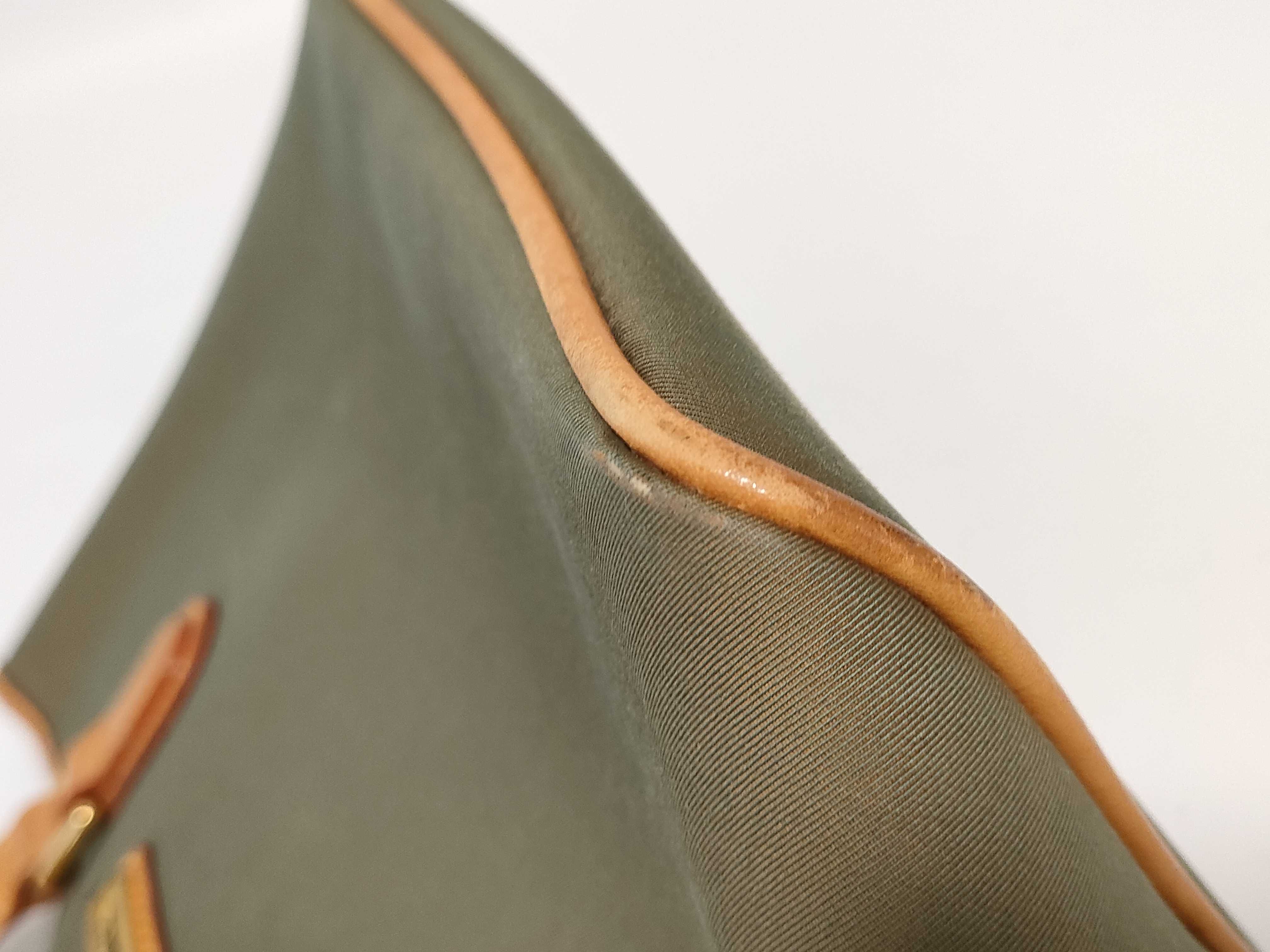 tote bag, Nova Check pattern, Shadow Horse design, green. — view 7