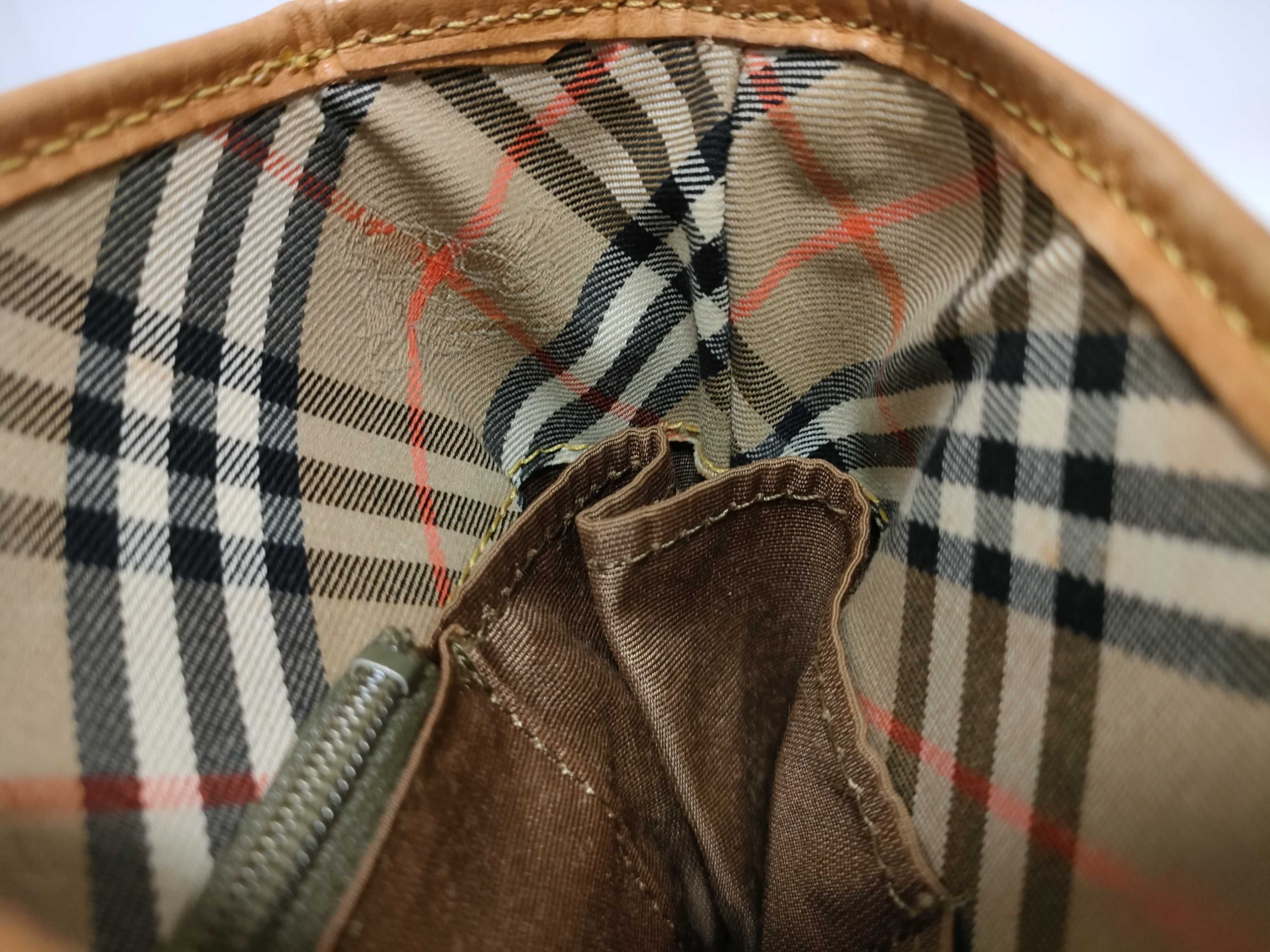 tote bag, Nova Check pattern, Shadow Horse design, green. — view 9