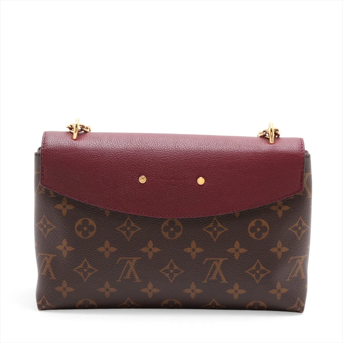 Monogram x Taurillon Samplace M43715 Brown x Bordeaux (RFID detected) — view 2