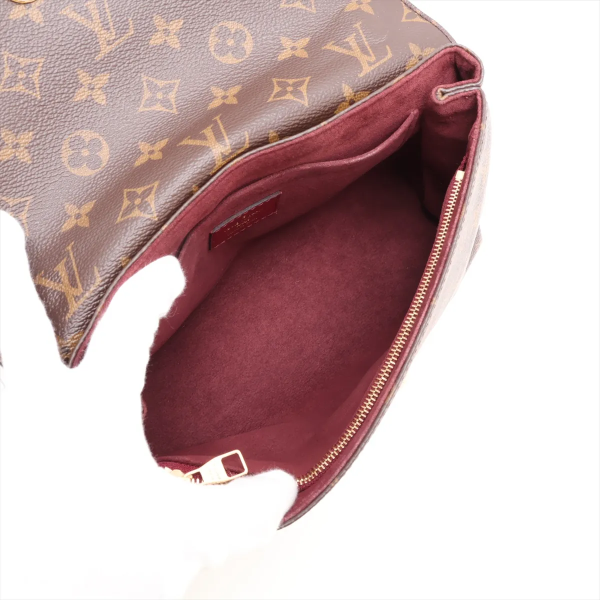 Monogram x Taurillon Samplace M43715 Brown x Bordeaux (RFID detected) — view 7