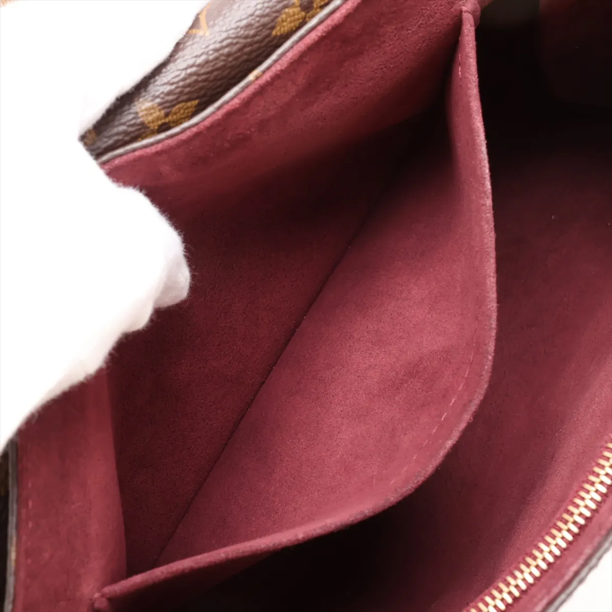 Monogram x Taurillon Samplace M43715 Brown x Bordeaux (RFID detected) — view 8