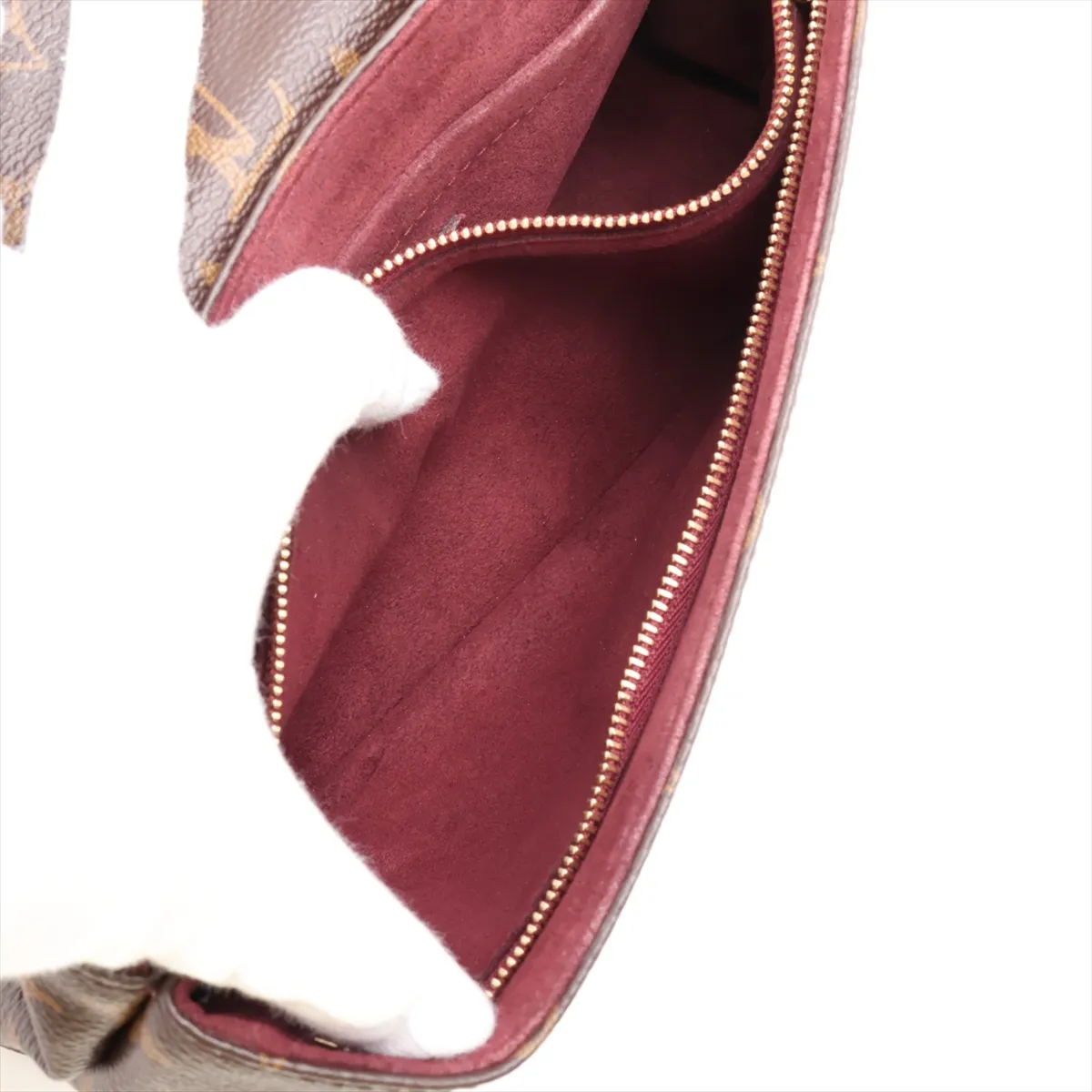Monogram x Taurillon Samplace M43715 Brown x Bordeaux (RFID detected) — view 9