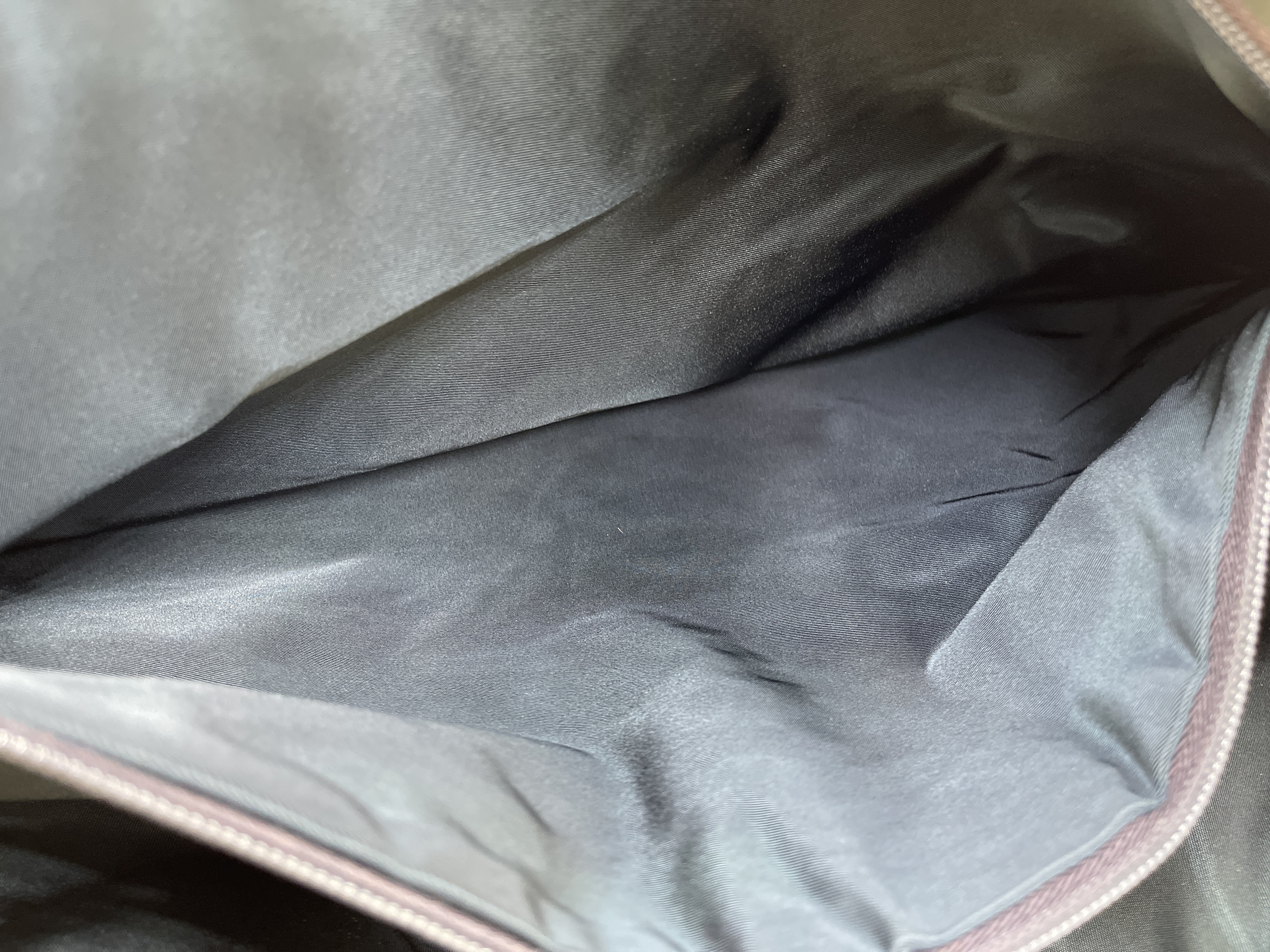 Nylon Triangle Logo Tote Bag — view 10