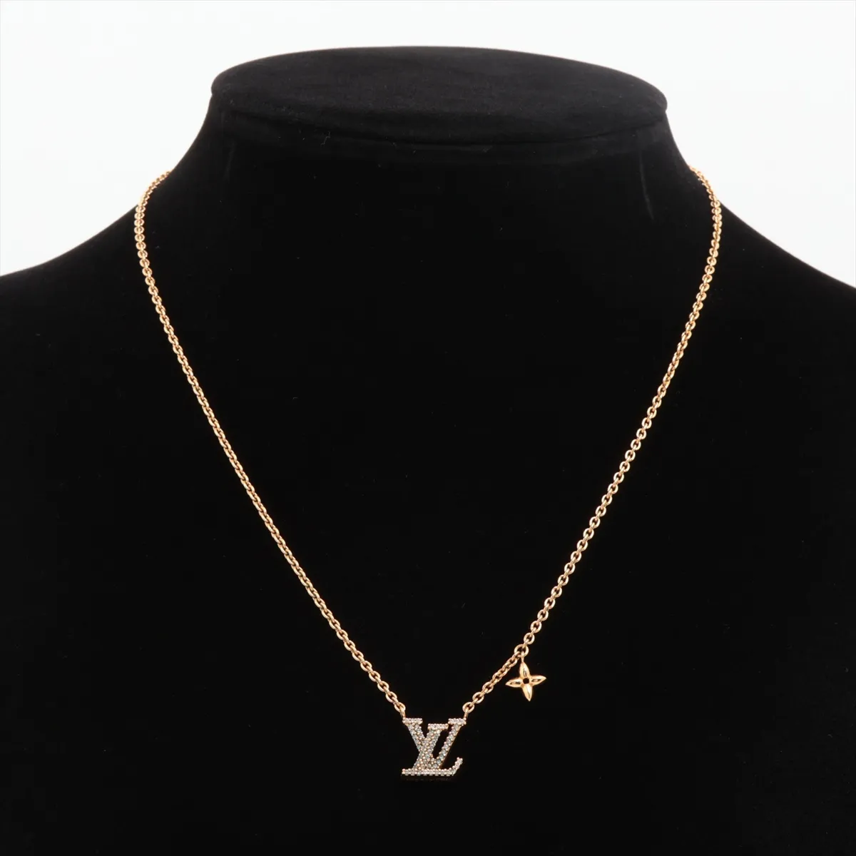 M00596 Collier LV Iconic TE0225 Necklace, GP Gold. Shows signs of wear, — view 5