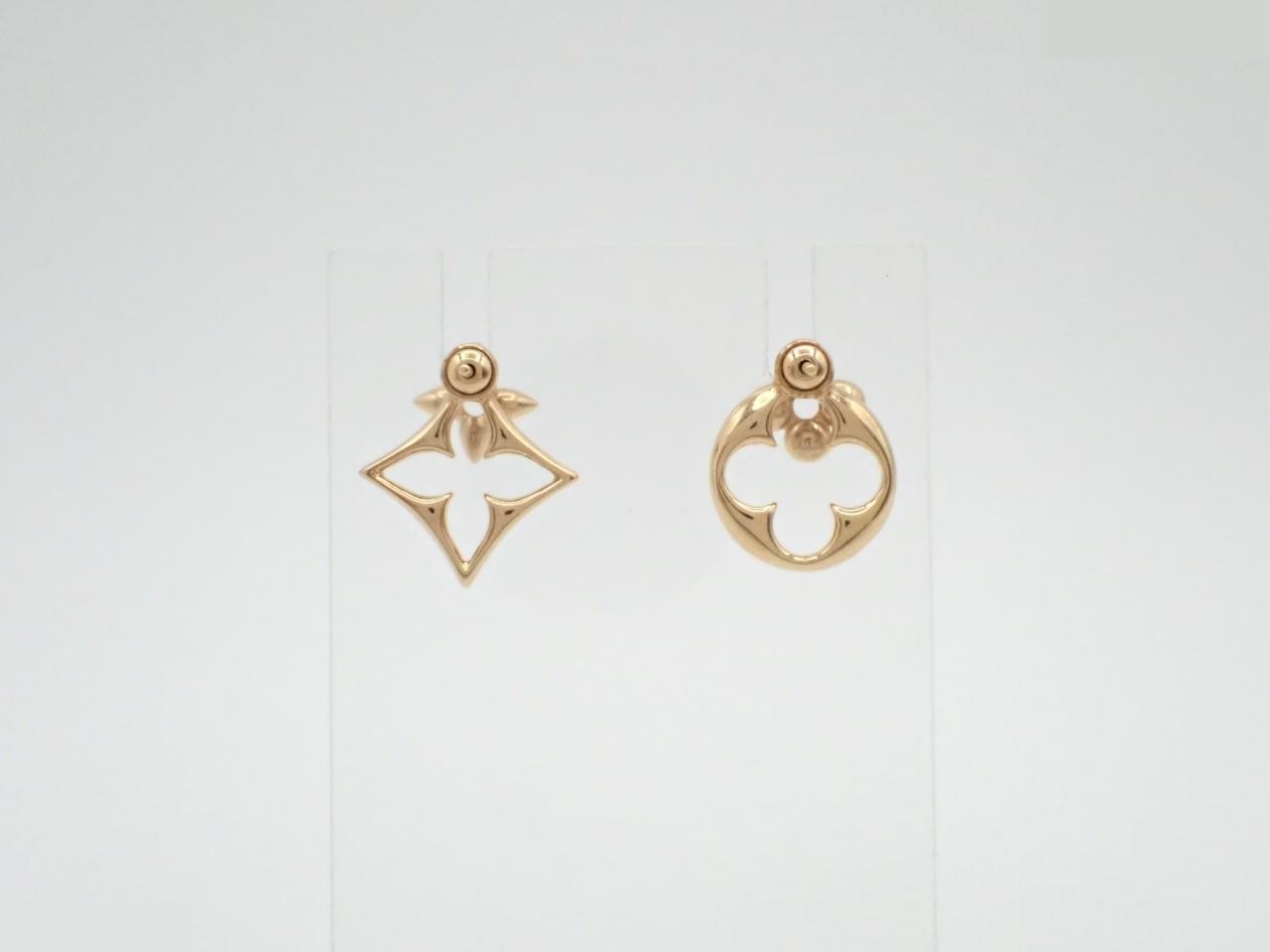 Earrings - LV Flowergram - ¥80,300 - Gold — view 2
