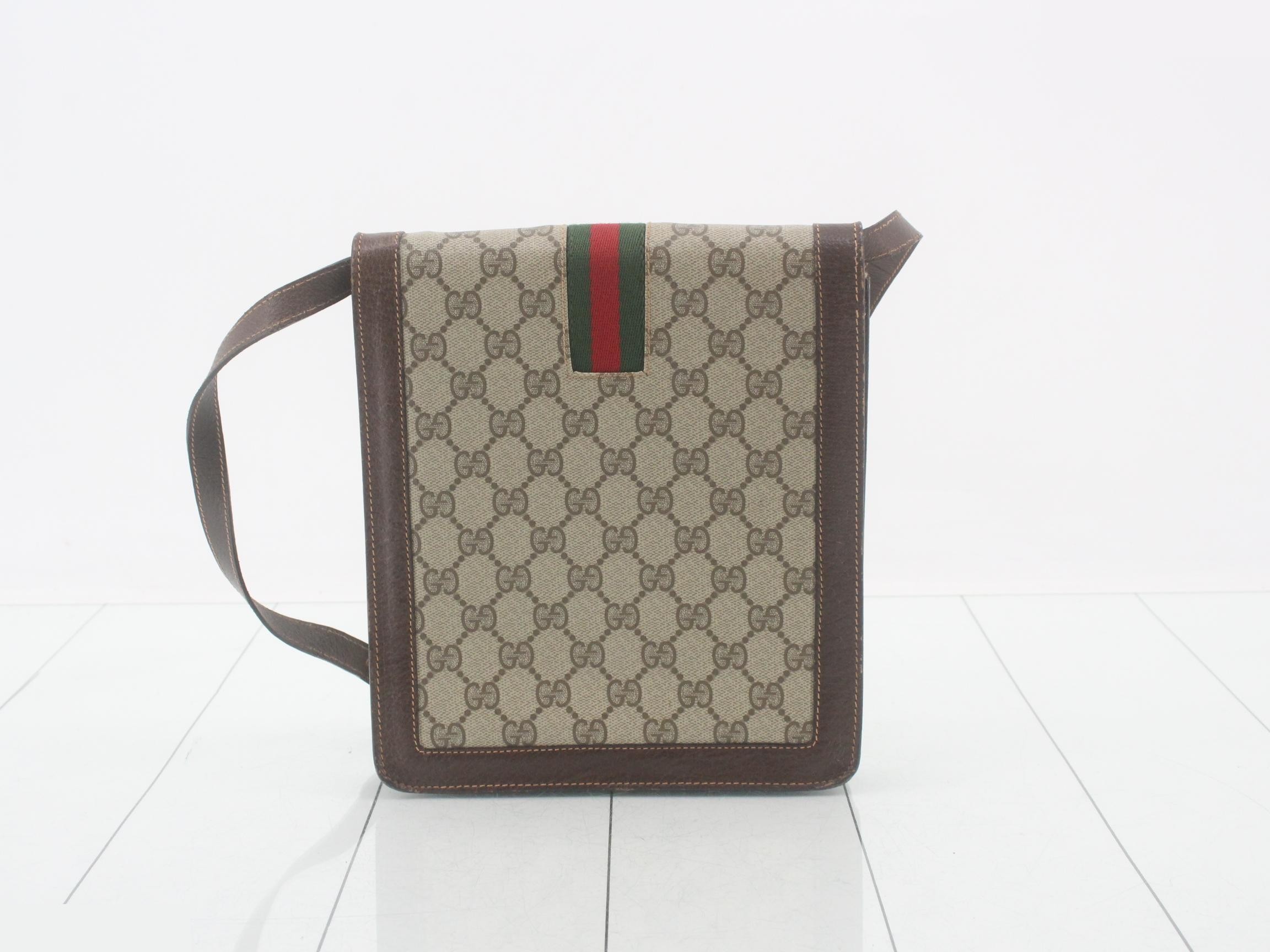 GG Supreme Sherry Line Shoulder Bag — view 2