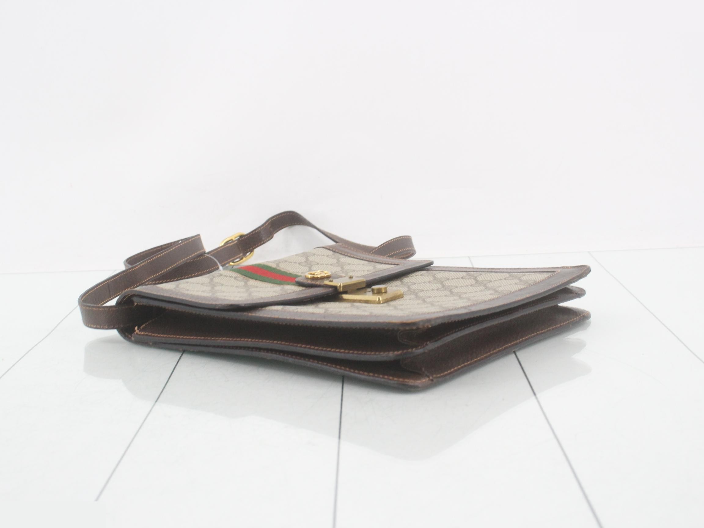 GG Supreme Sherry Line Shoulder Bag — view 5