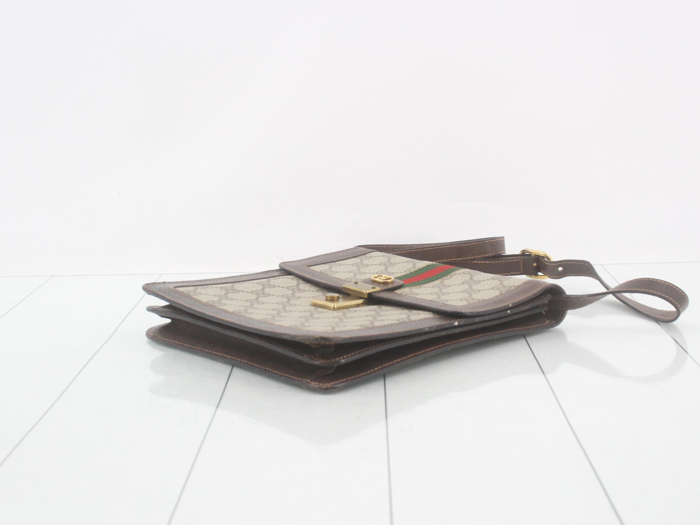 GG Supreme Sherry Line Shoulder Bag — view 6