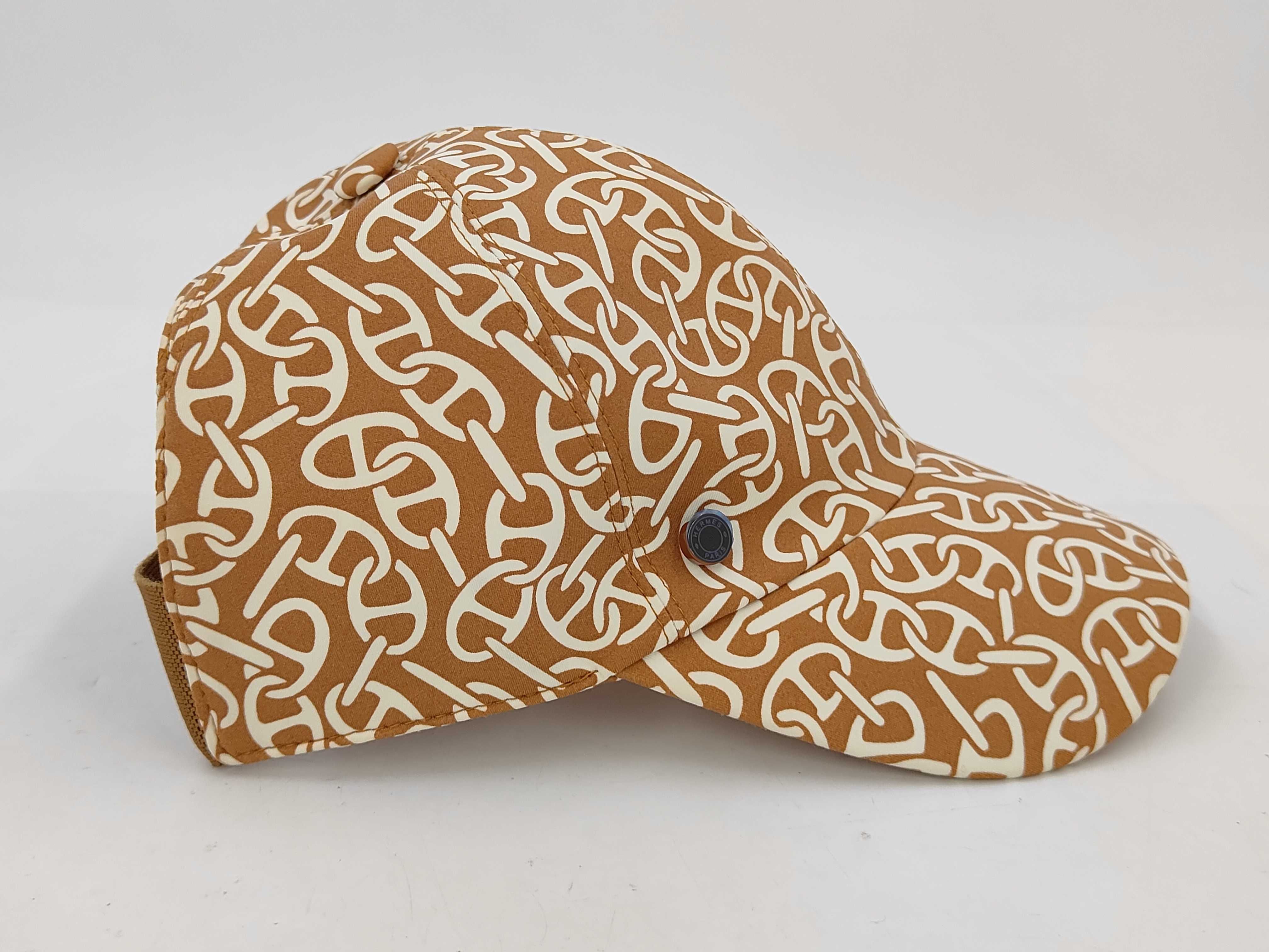 Chaine d'Ancre Cap, Canvas, White, Beige, Other Accessories — view 4