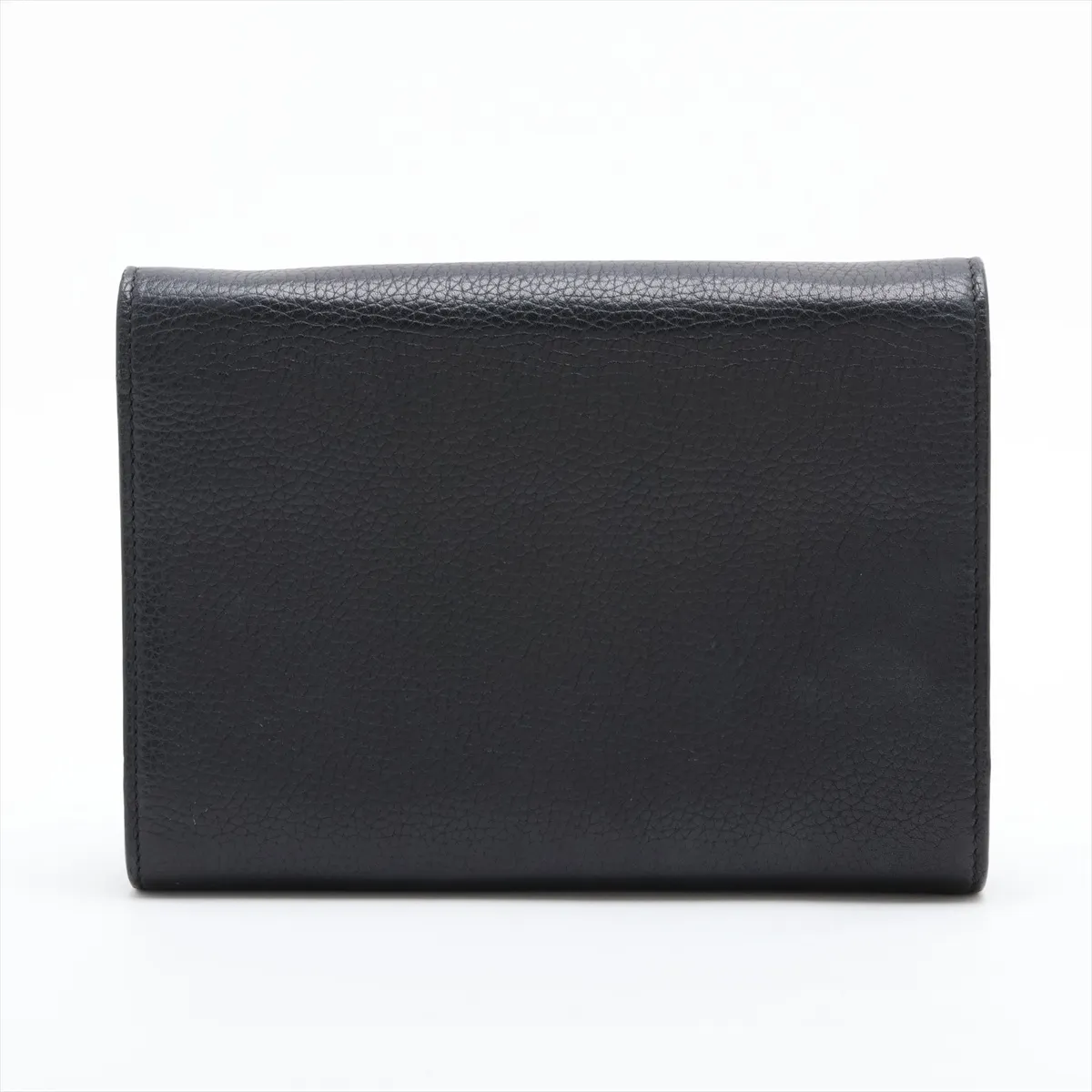 GG Marmont Leather Chain Wallet, Black, 401232 — view 2