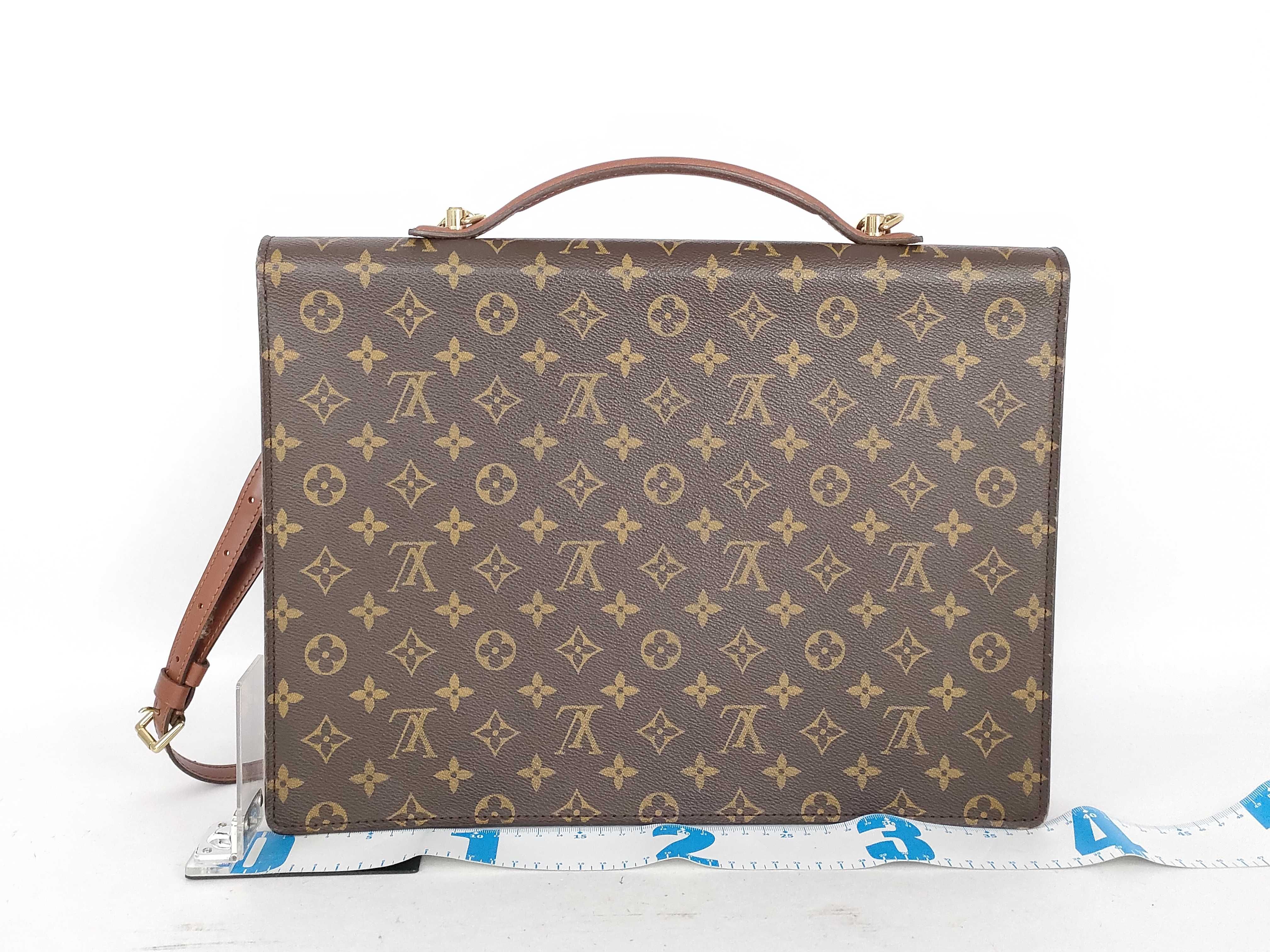 Monogram Louis Vuitton M53338 Monogram Portedocument Bandoulière Business Bag (VO8204) Business Bag — view 2