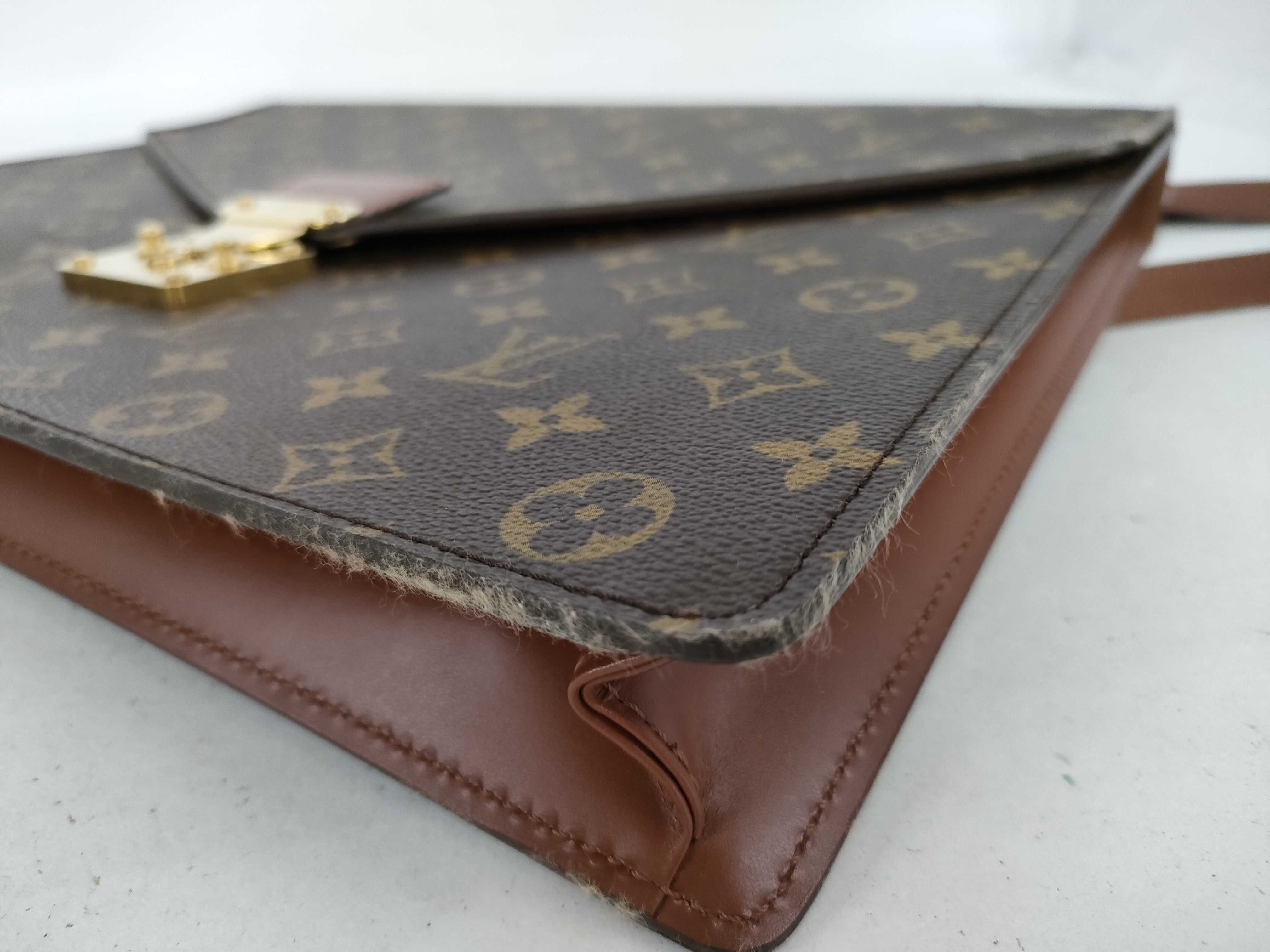 Monogram Louis Vuitton M53338 Monogram Portedocument Bandoulière Business Bag (VO8204) Business Bag — view 7