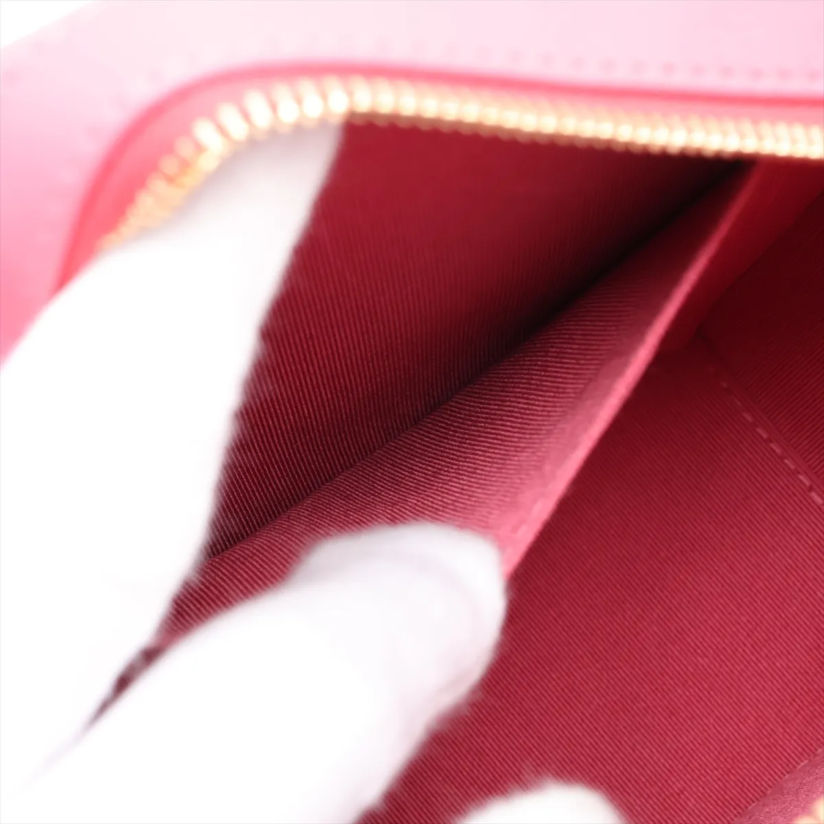 Coco Mark Lambskin Chain Shoulder Bag, Pink with Gold Hardware, AS1235 — view 7