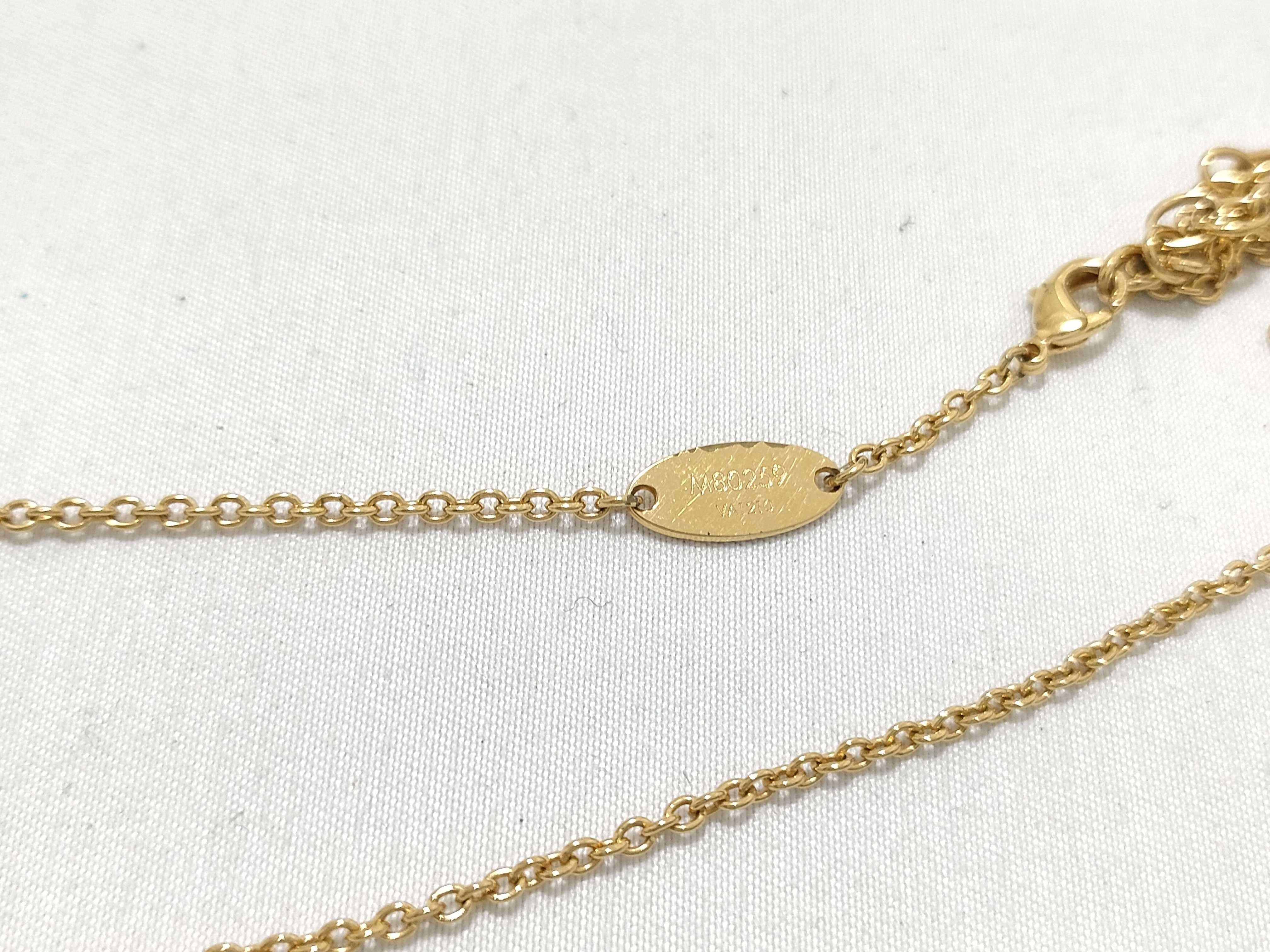 Collier L TO V Necklace M80259 Mother of Pearl Necklace — view 6