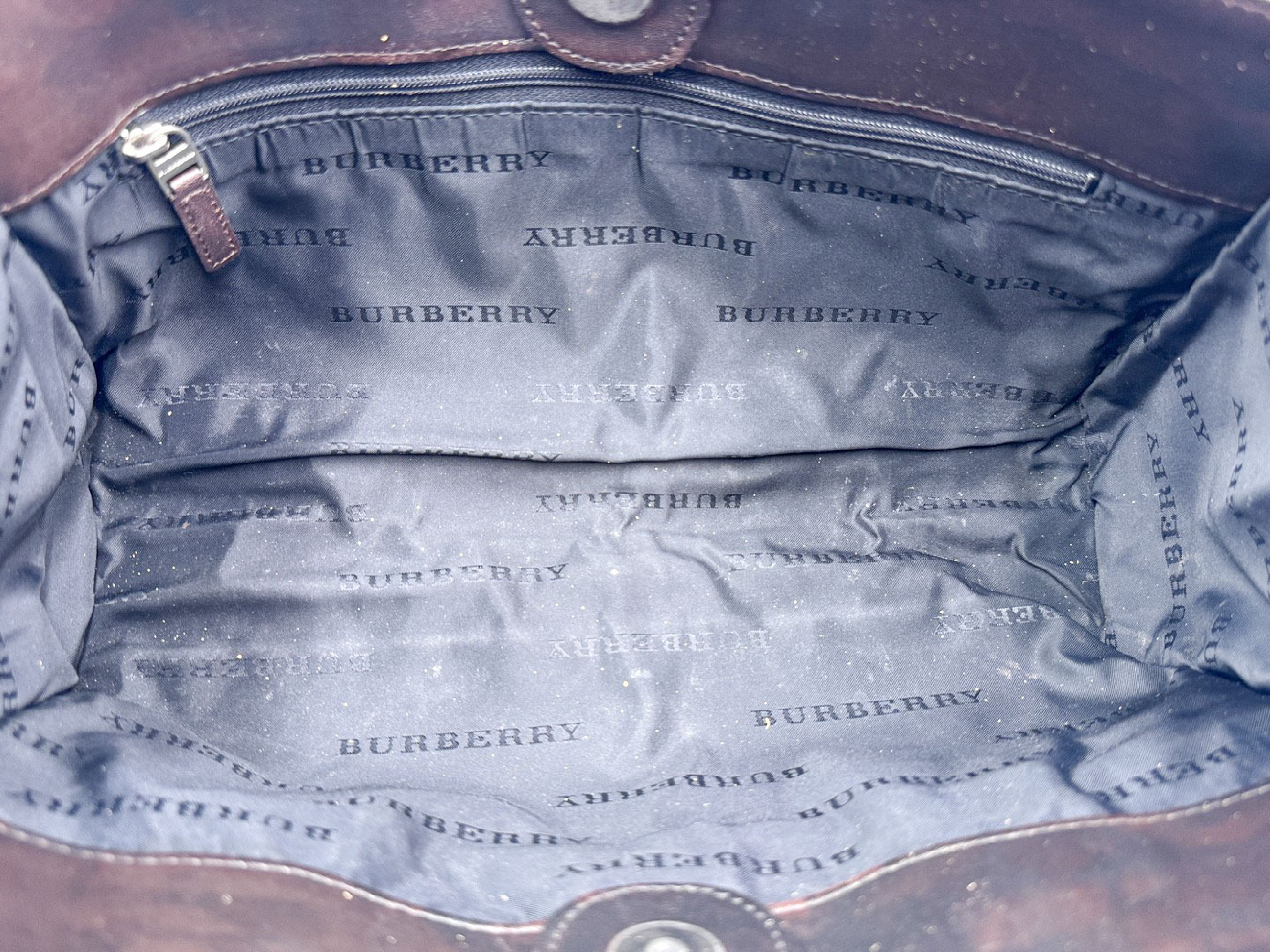 Nova Check Leather Handbag — view 9