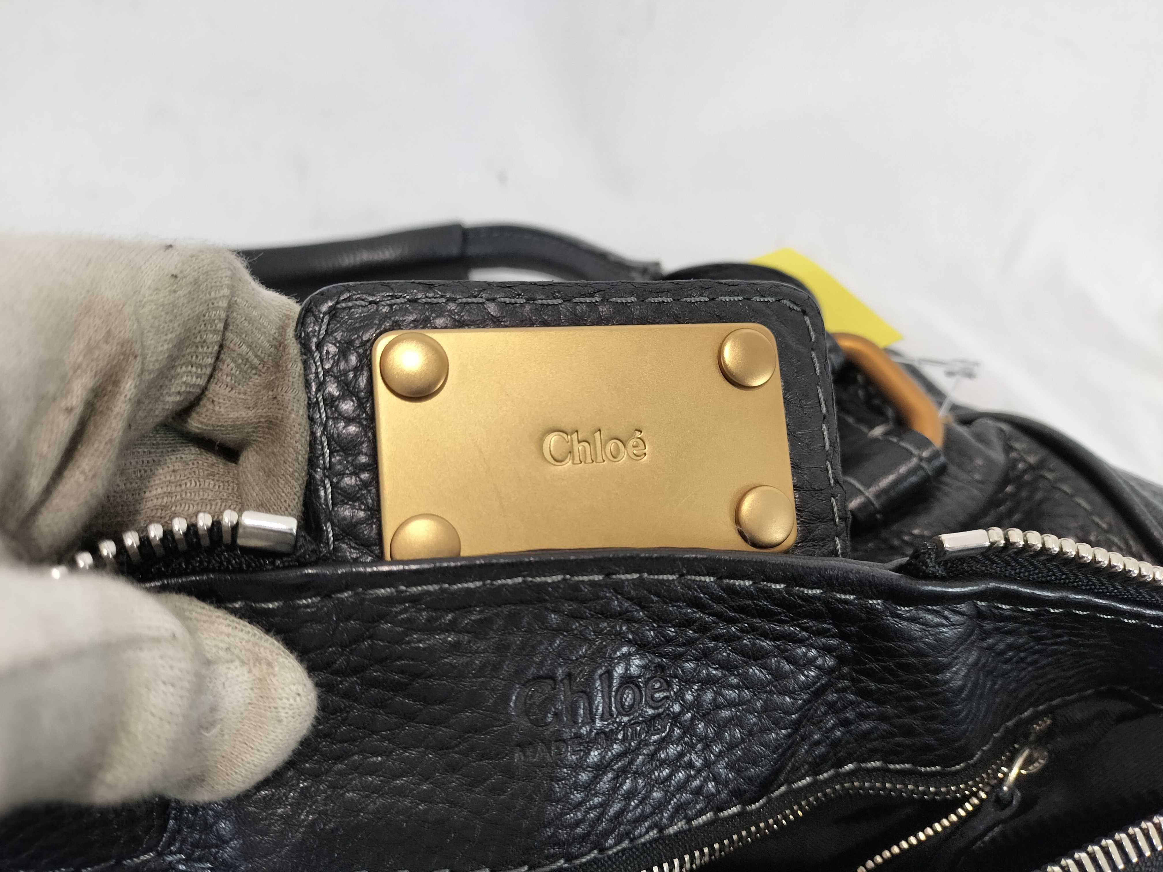 Leather Padlock Handbag — view 11