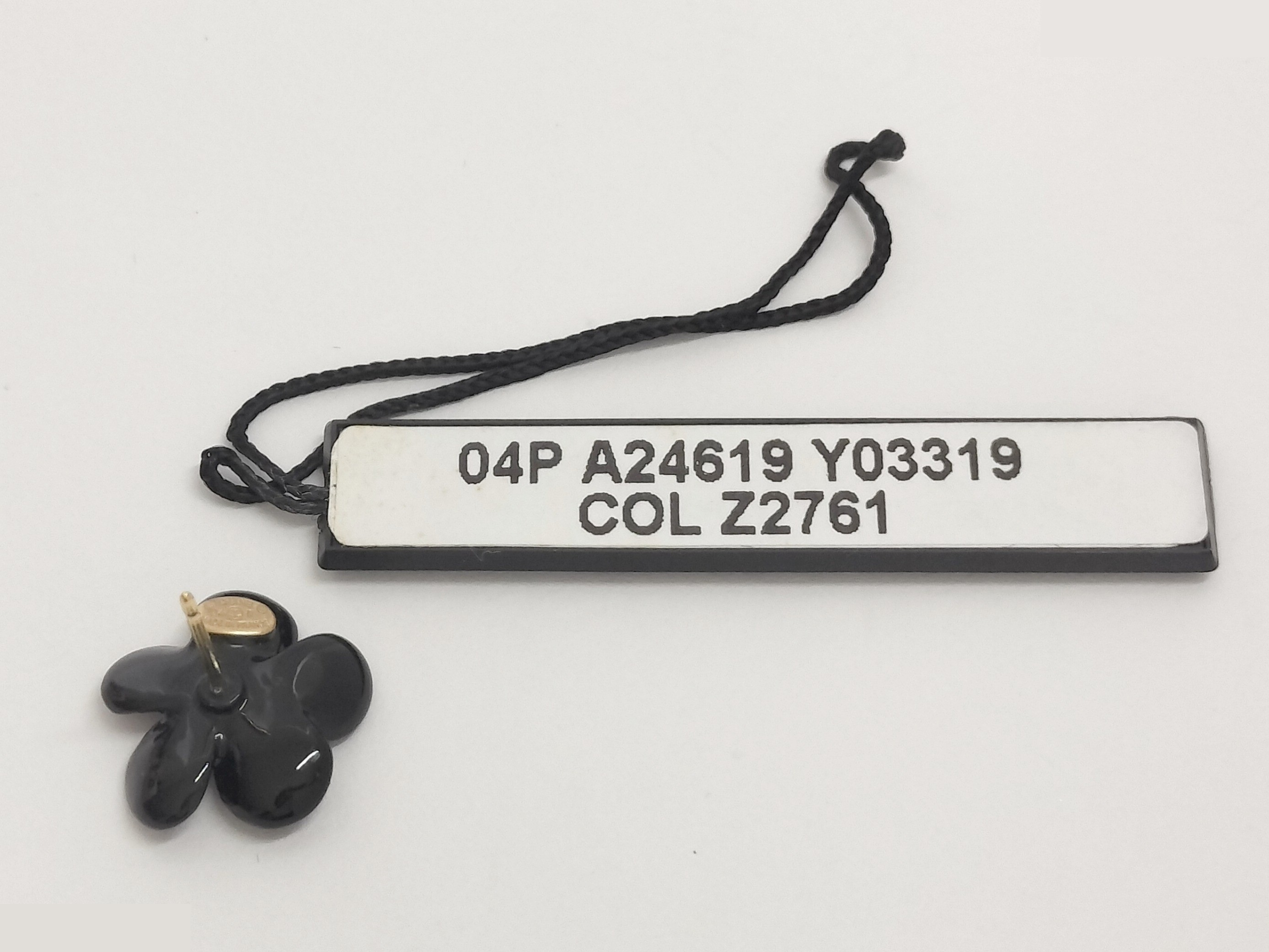 Coco Camellia Black Earrings — view 5