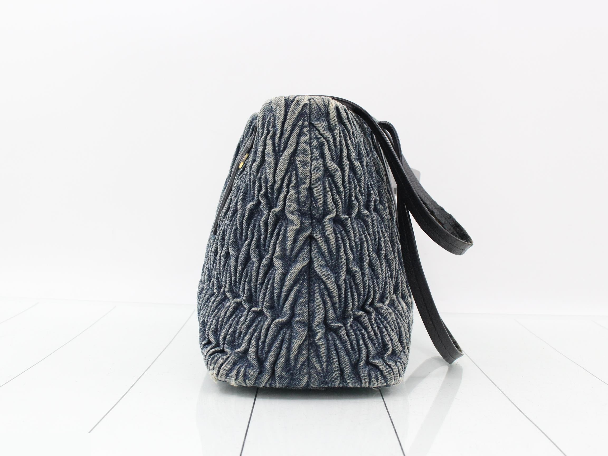 Denim tote bag — view 3