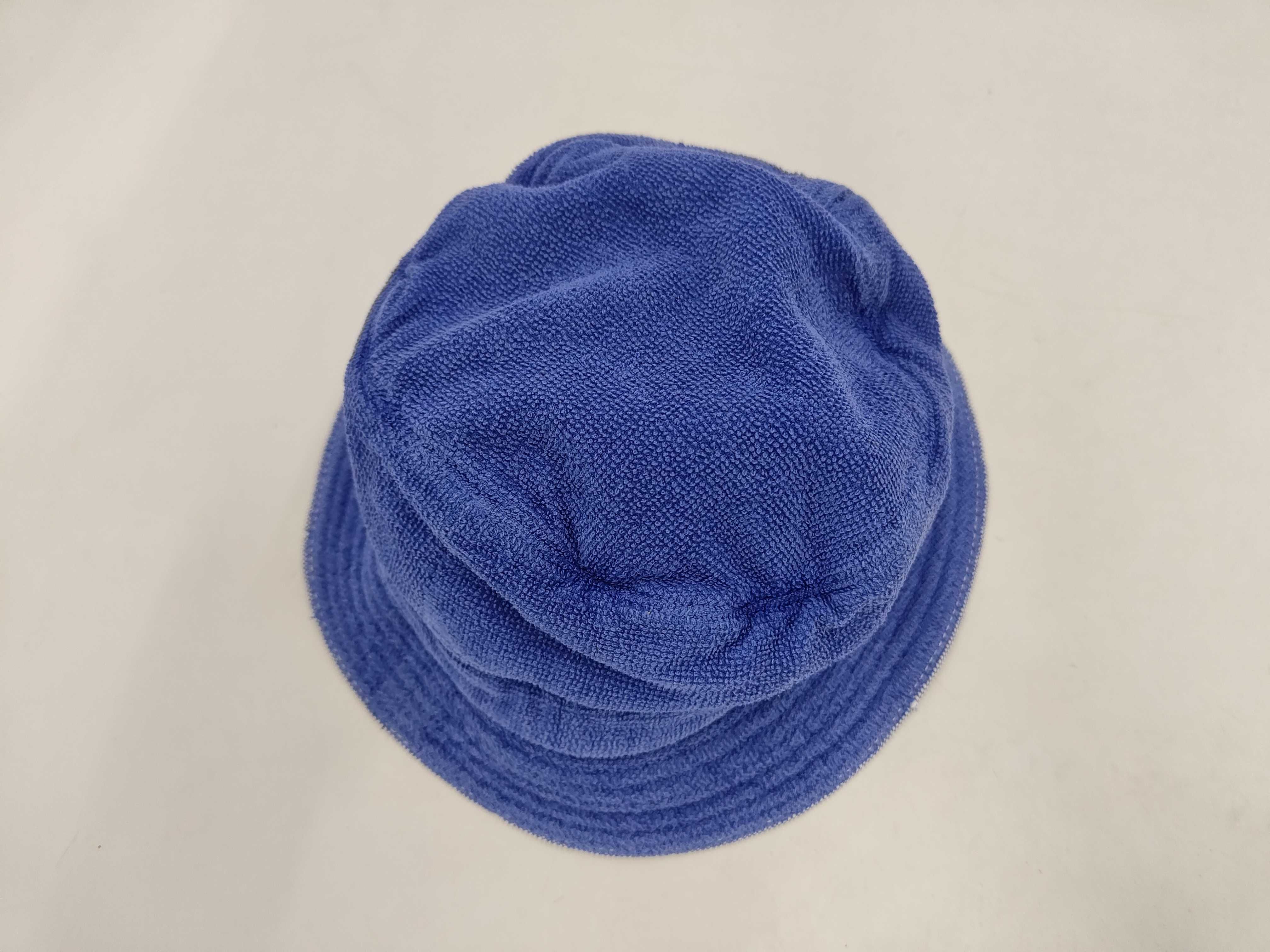 Zip Bucket Hat, Terry Cloth, Blue, Size 58, Other Accessories — view 5