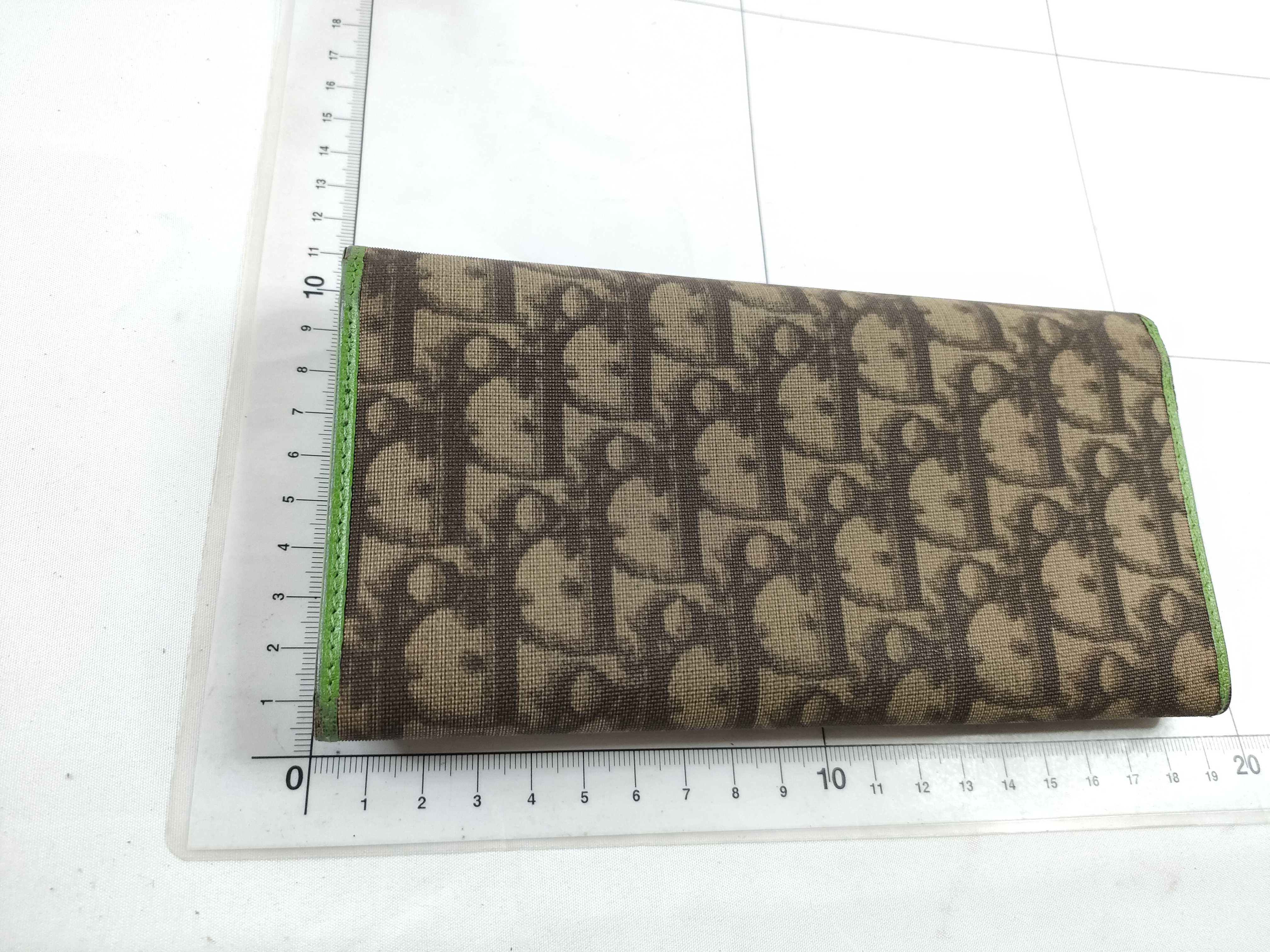 Trotter Dior Flap Wallet Trotter Brown Wallet — view 2