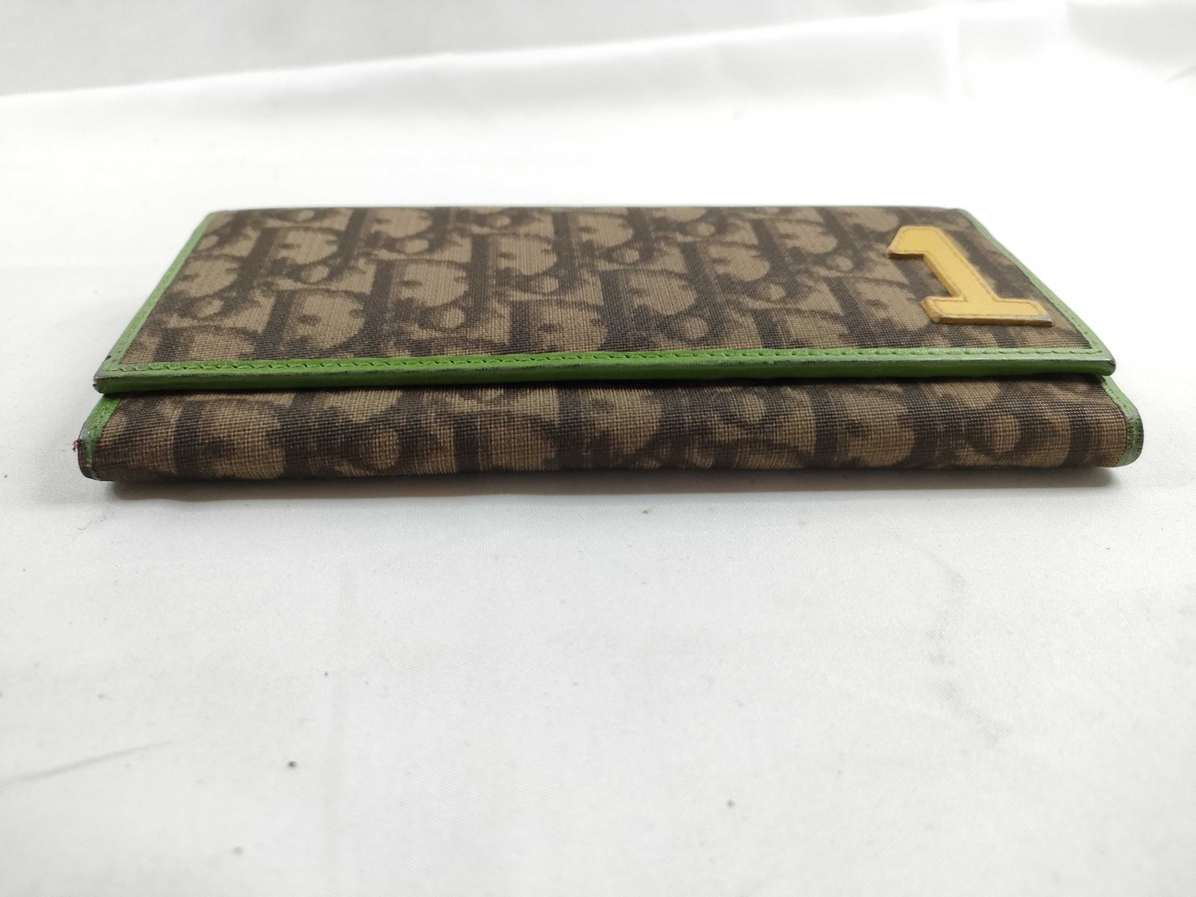 Trotter Dior Flap Wallet Trotter Brown Wallet — view 6