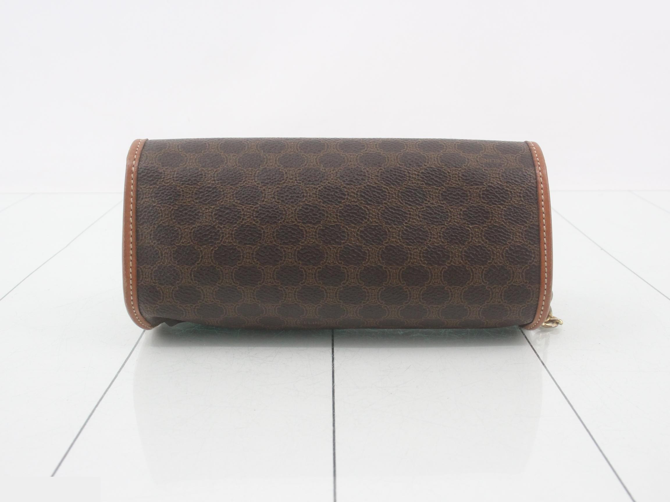 Macadam pattern chain shoulder bag/handbag — view 2