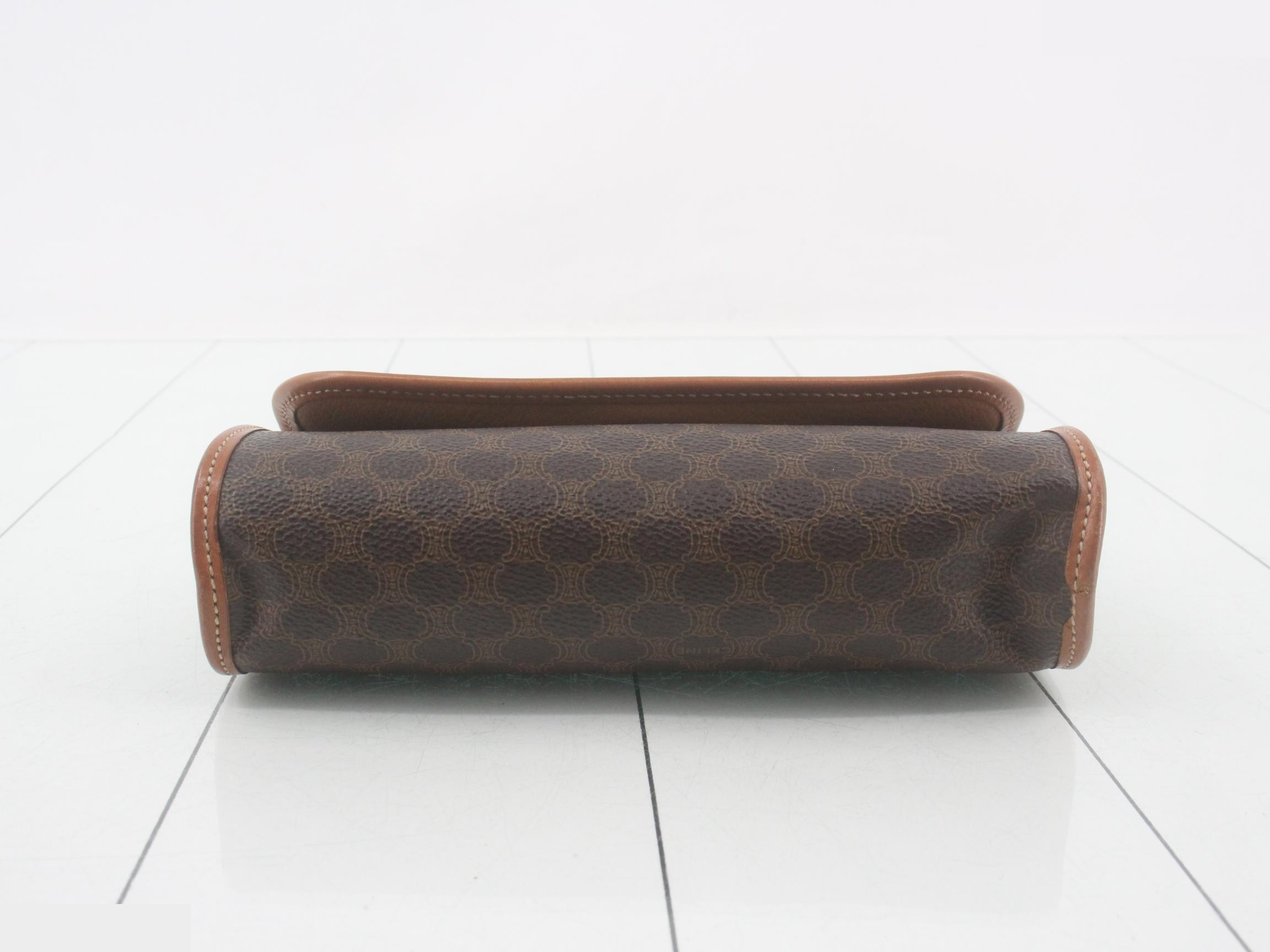 Macadam pattern chain shoulder bag/handbag — view 3