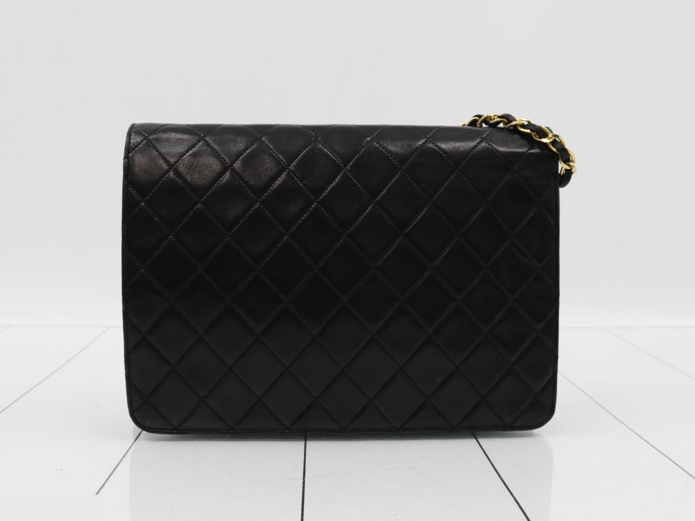 Matelassé Chain Shoulder Bag — view 2