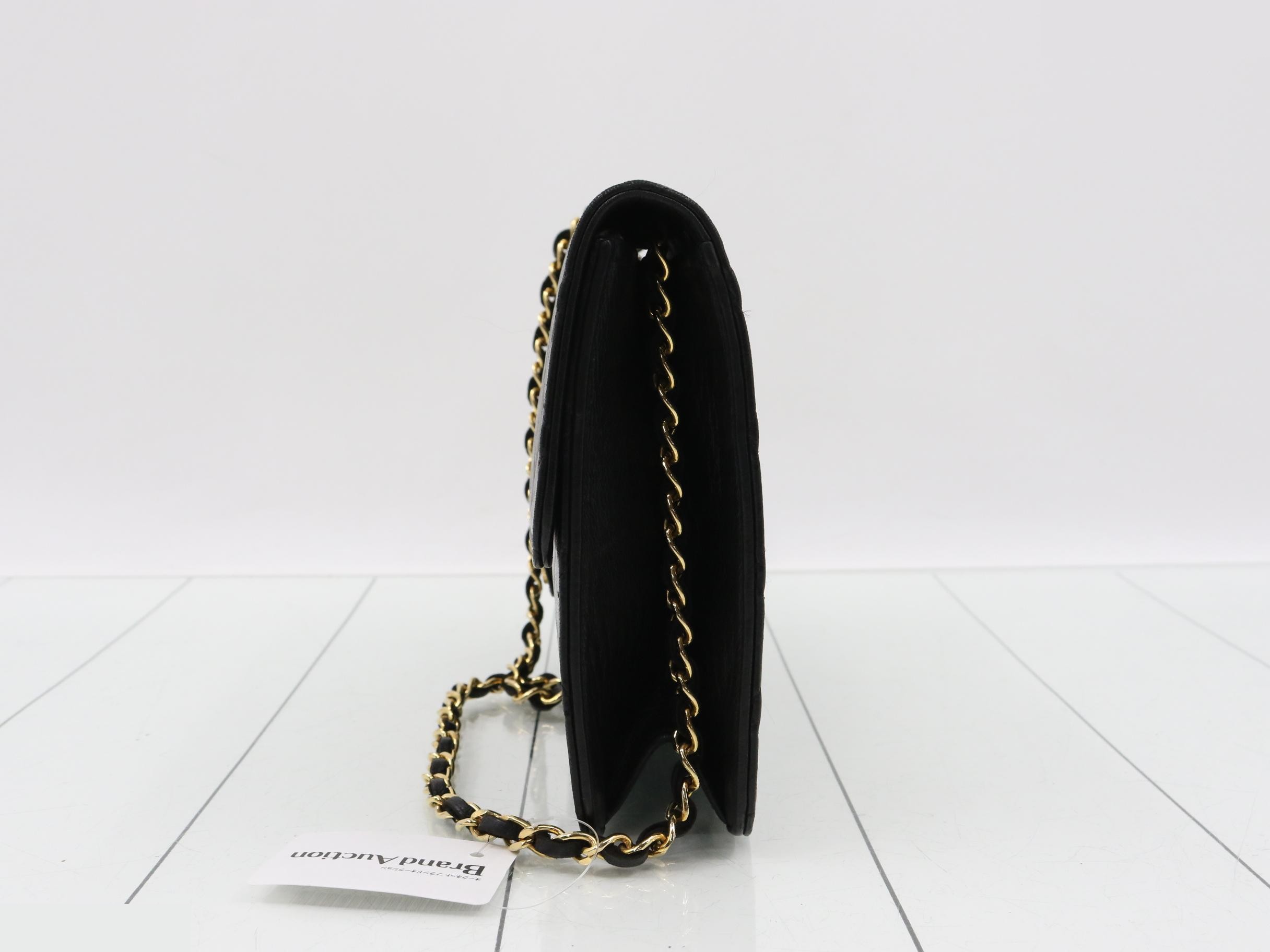 Matelassé Chain Shoulder Bag — view 3