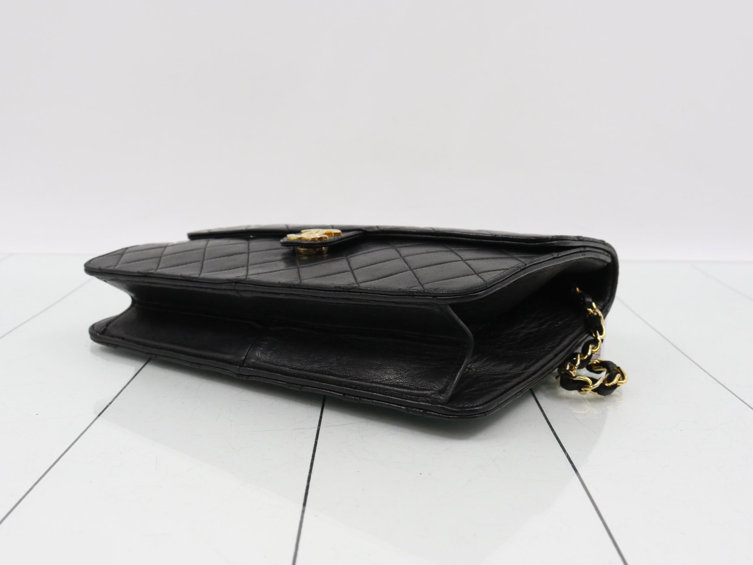 Matelassé Chain Shoulder Bag — view 6