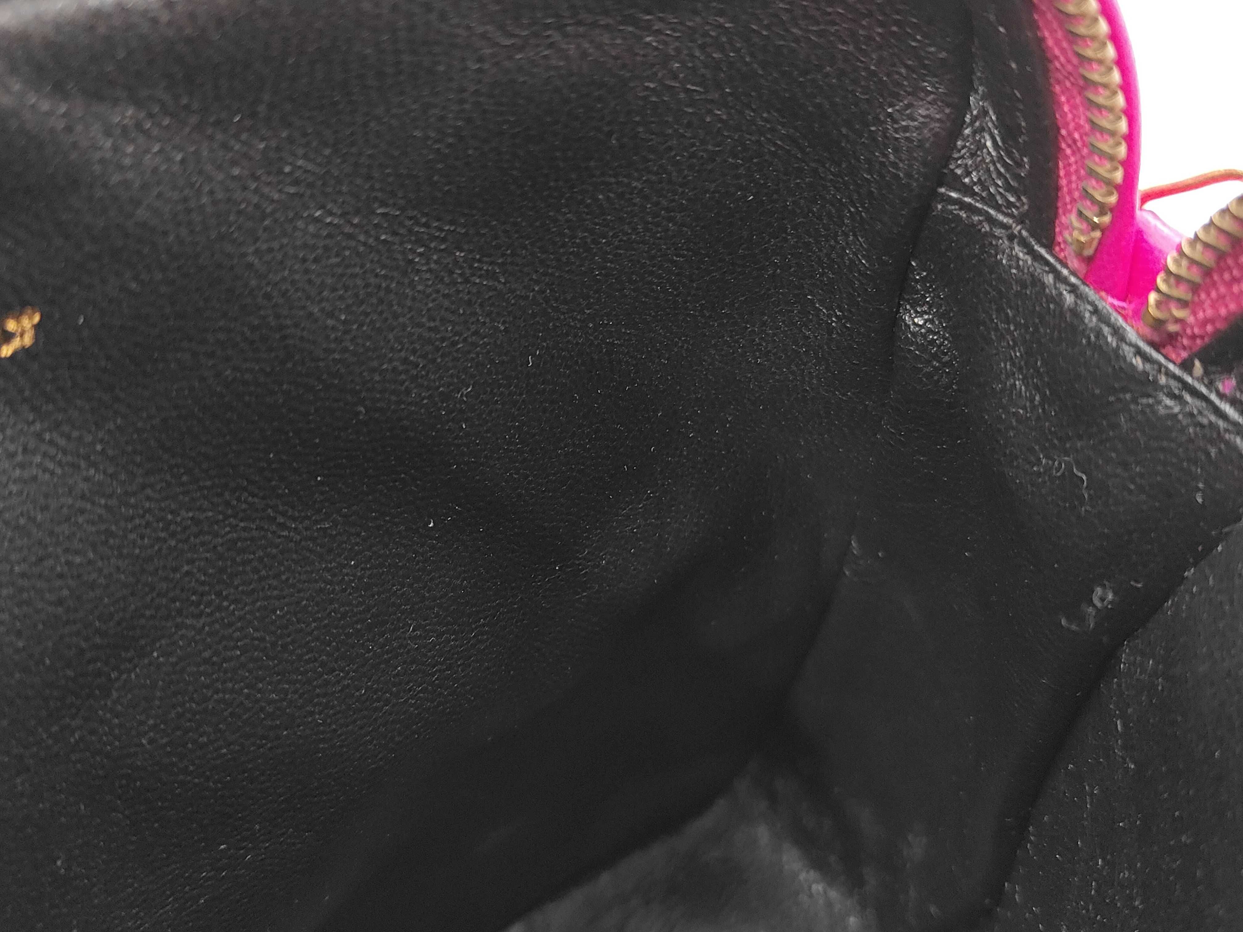 Lambskin Coco Mark Fringe Chain Pink Shoulder Bag — view 14