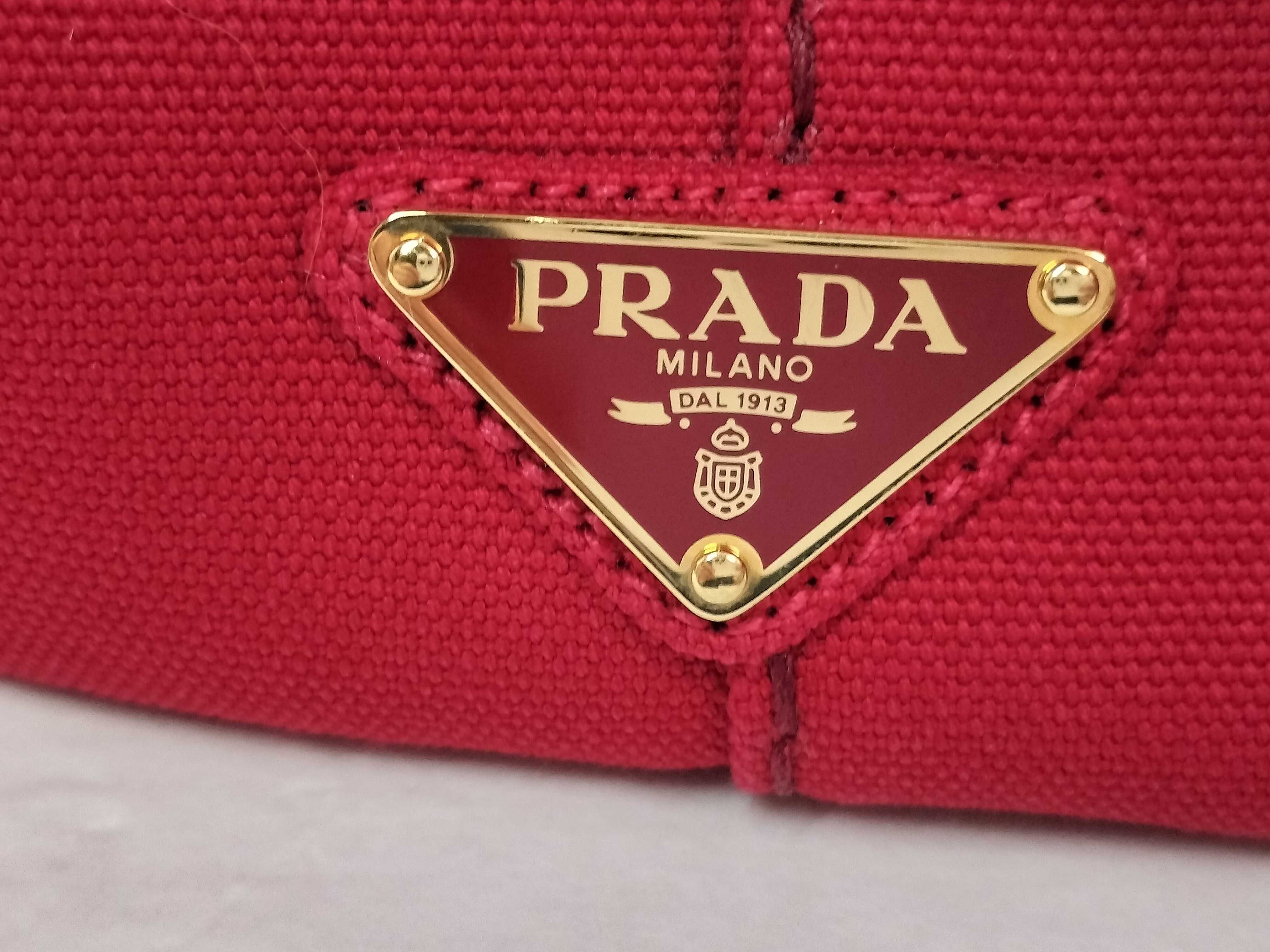 Canapa Canvas 2-Way Handbag, Red, 1BG439 (Tote Bag) — view 14