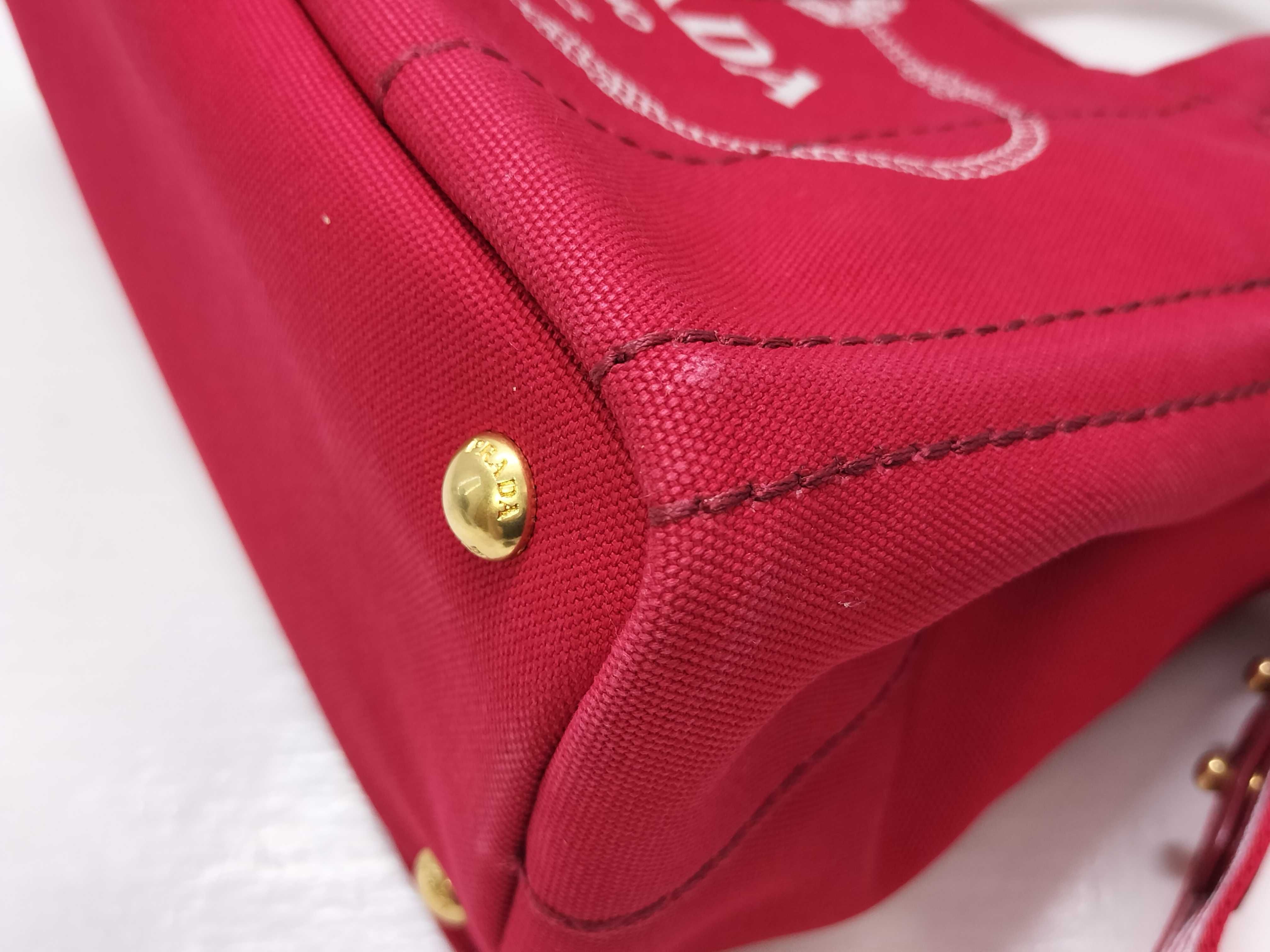 Canapa Canvas 2-Way Handbag, Red, 1BG439 (Tote Bag) — view 6