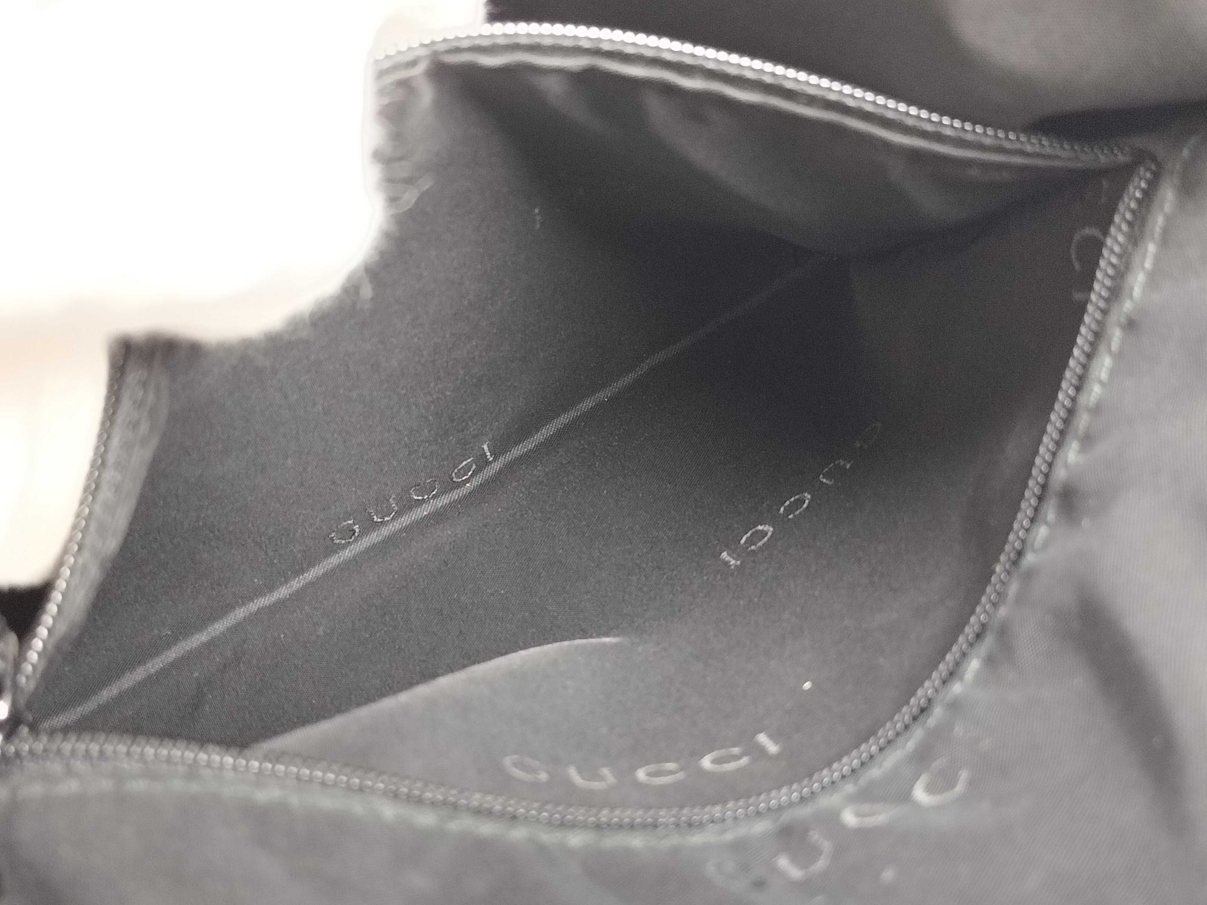 001.3766 Nylon x Leather Shoulder Bag with Dust Bag — view 11