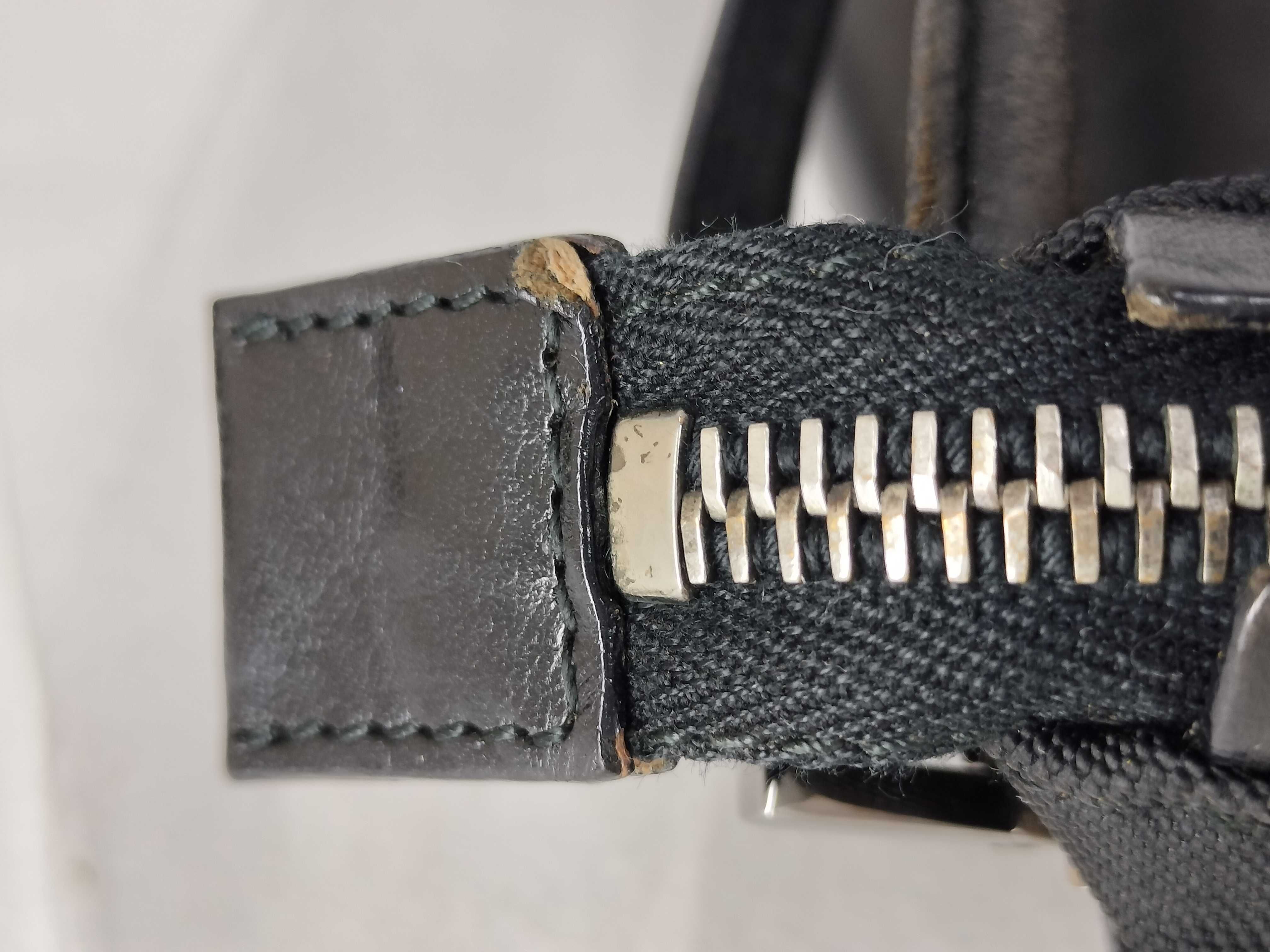 001.3766 Nylon x Leather Shoulder Bag with Dust Bag — view 14