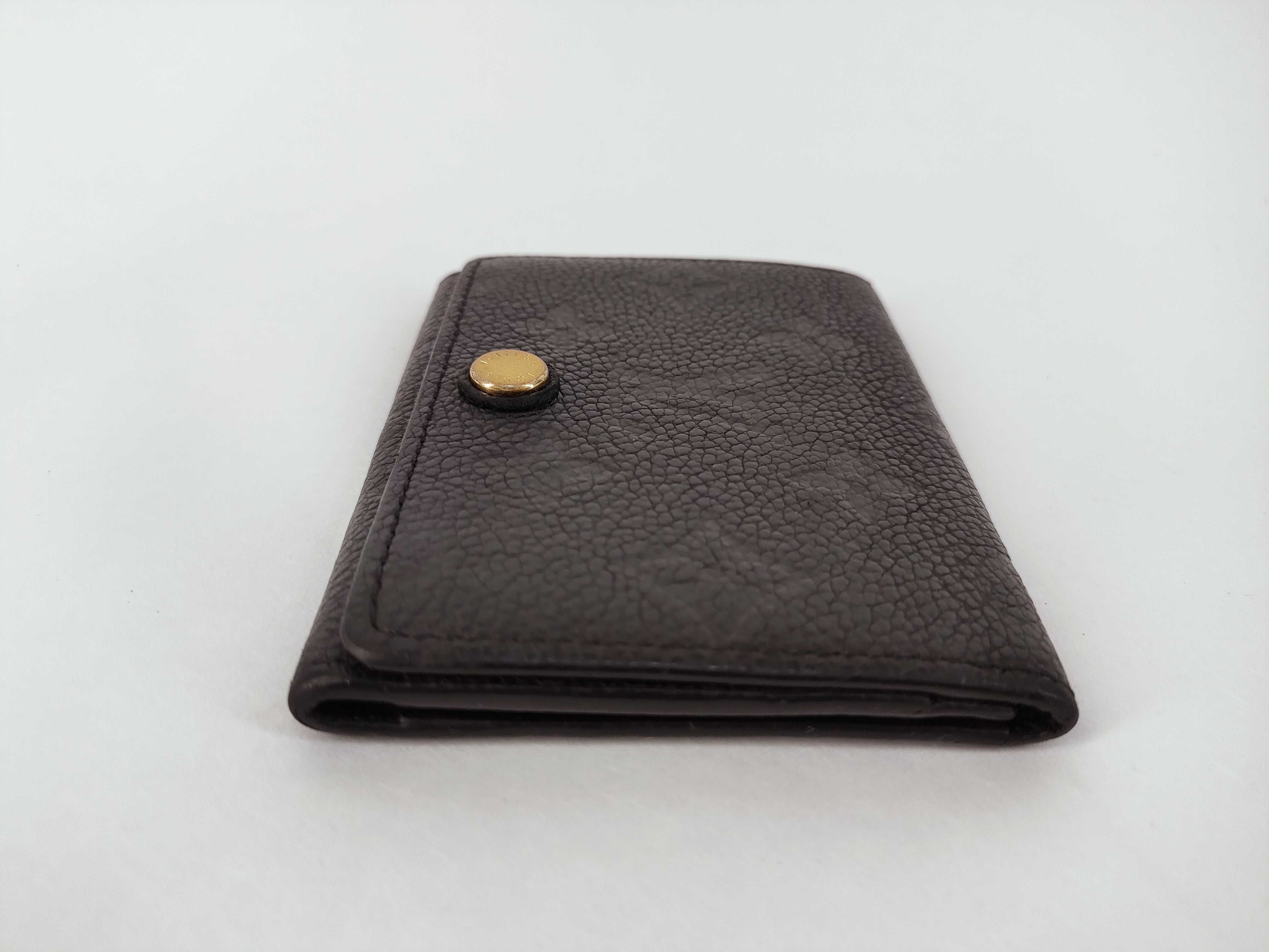 Monogram Empreinte Card Case with Initials - Card Case, Pass Case, Business Card Holder — view 4