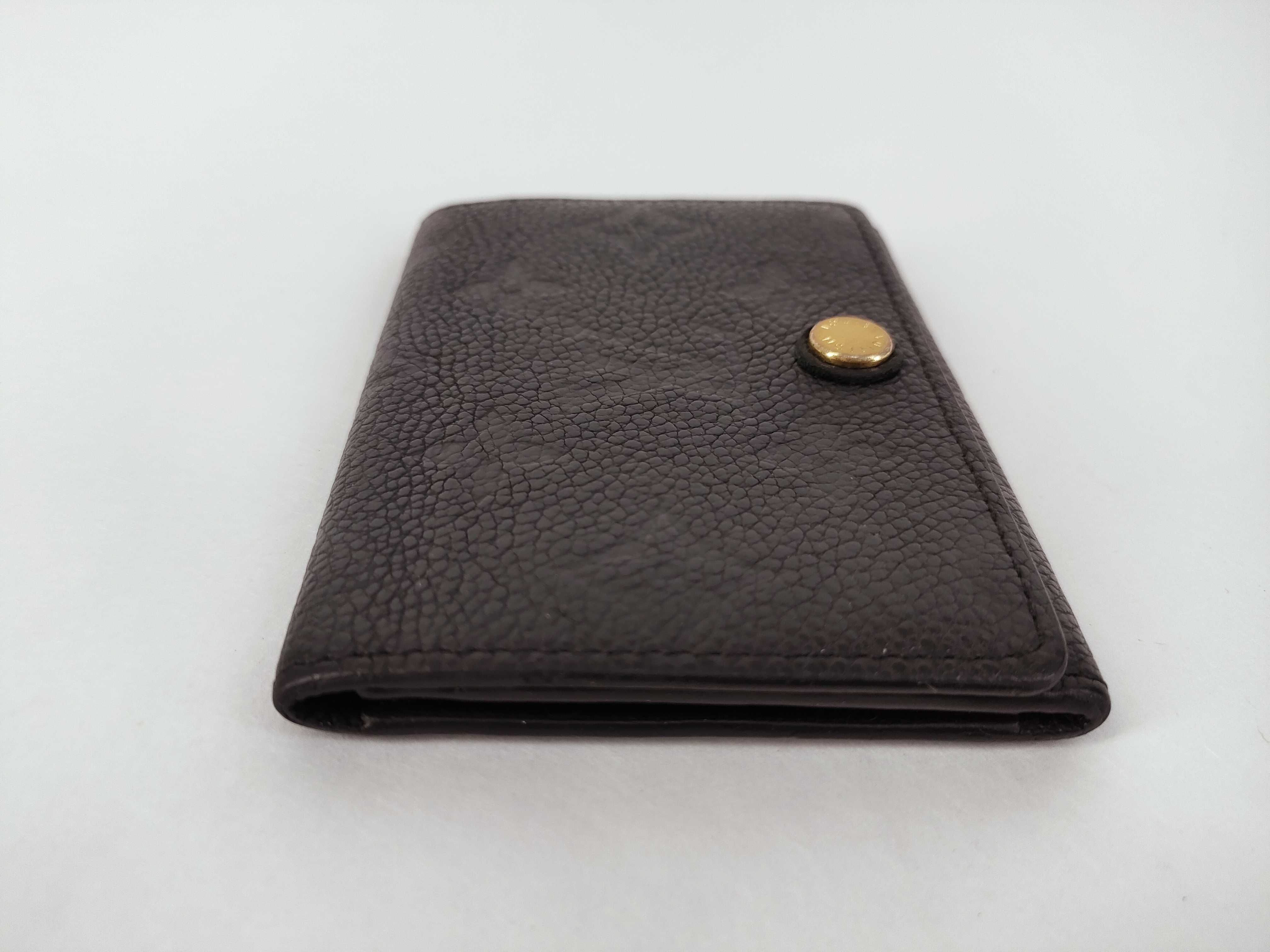 Monogram Empreinte Card Case with Initials - Card Case, Pass Case, Business Card Holder — view 6