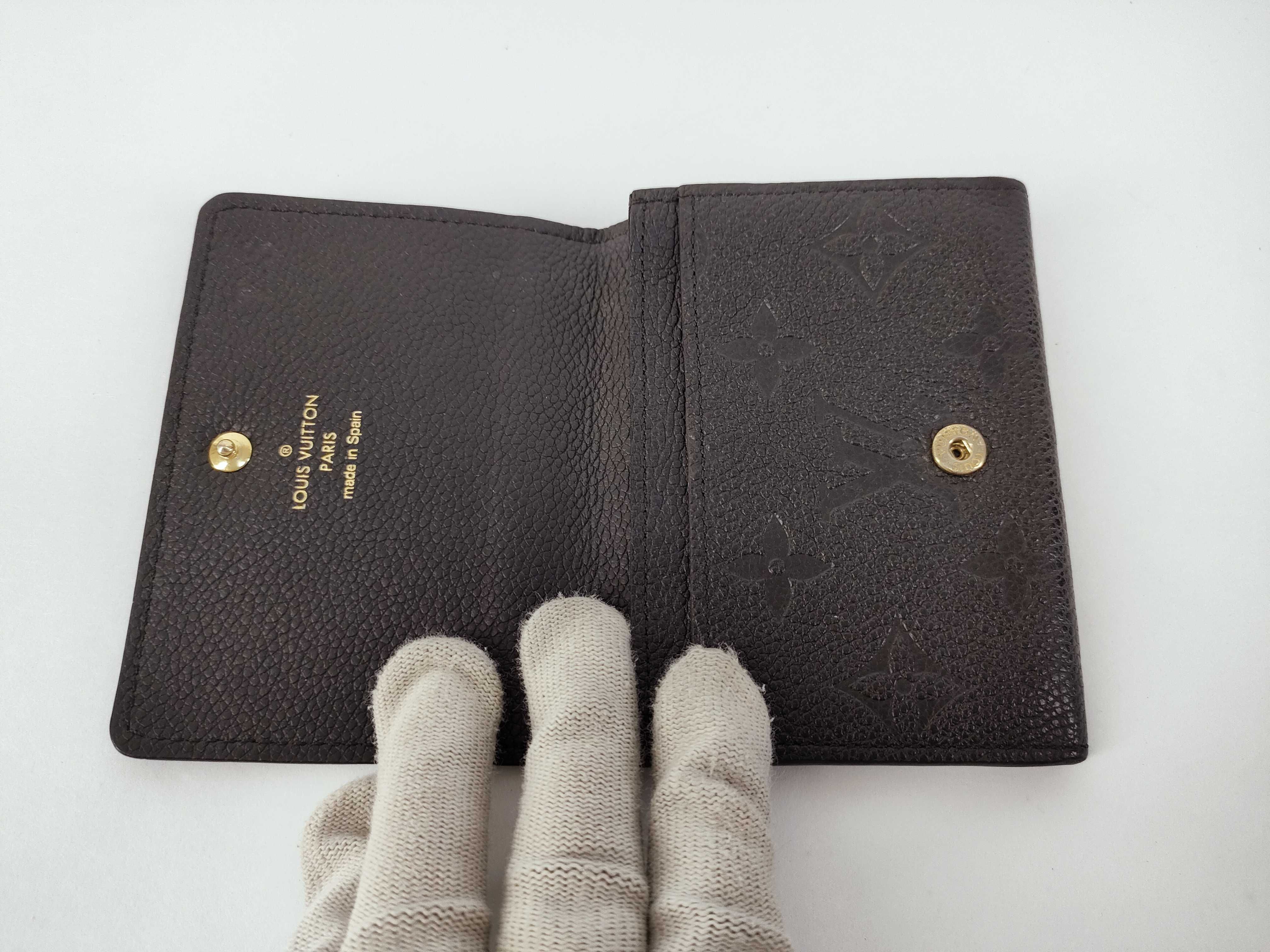 Monogram Empreinte Card Case with Initials - Card Case, Pass Case, Business Card Holder — view 9