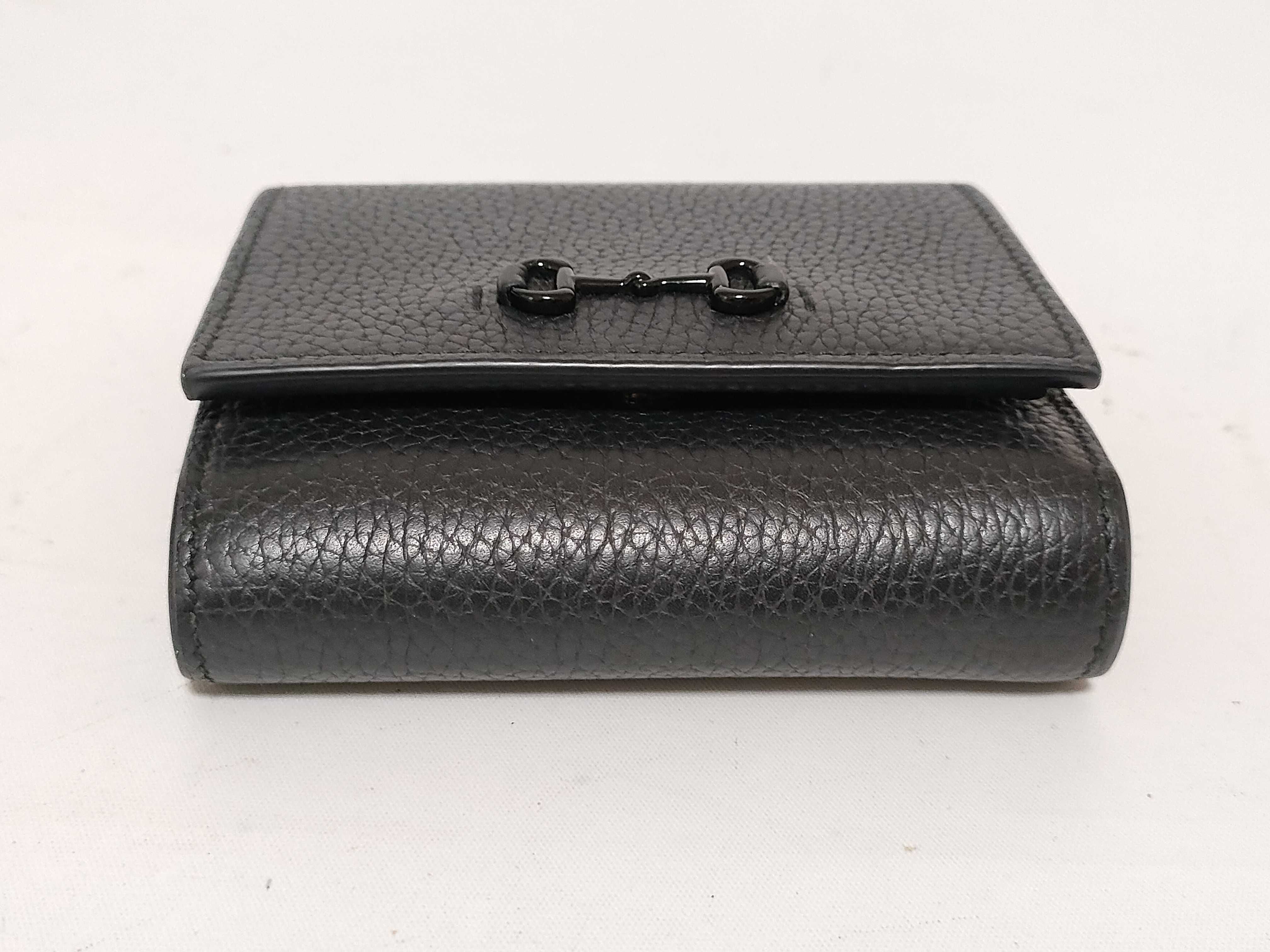 Horsebit Wallet, Black — view 3