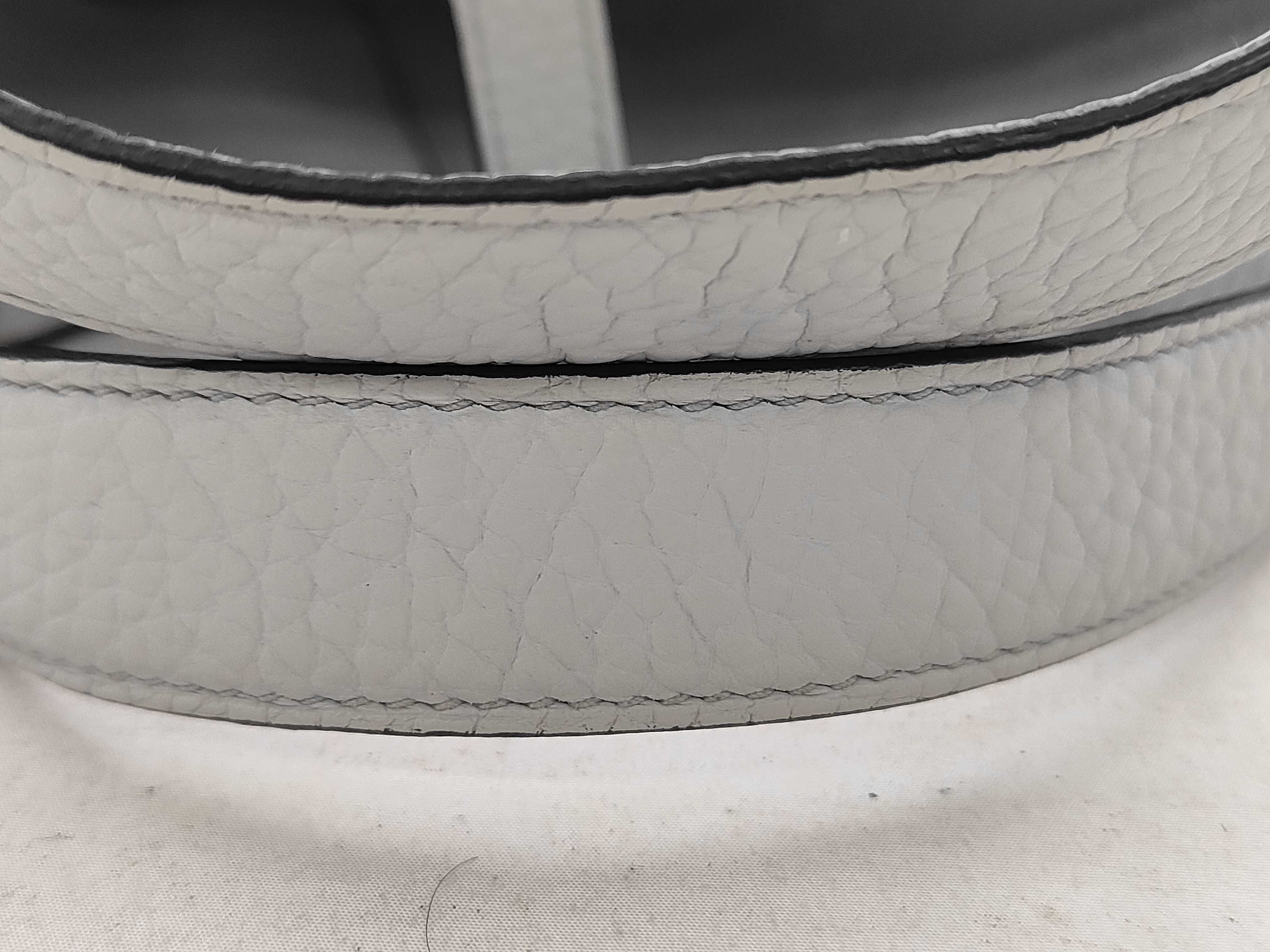 Picotin Lock 18 PM Taurillon Clemence Leather, Pale Blue, Gold Hardware, Z: 2021 Handbag — view 4