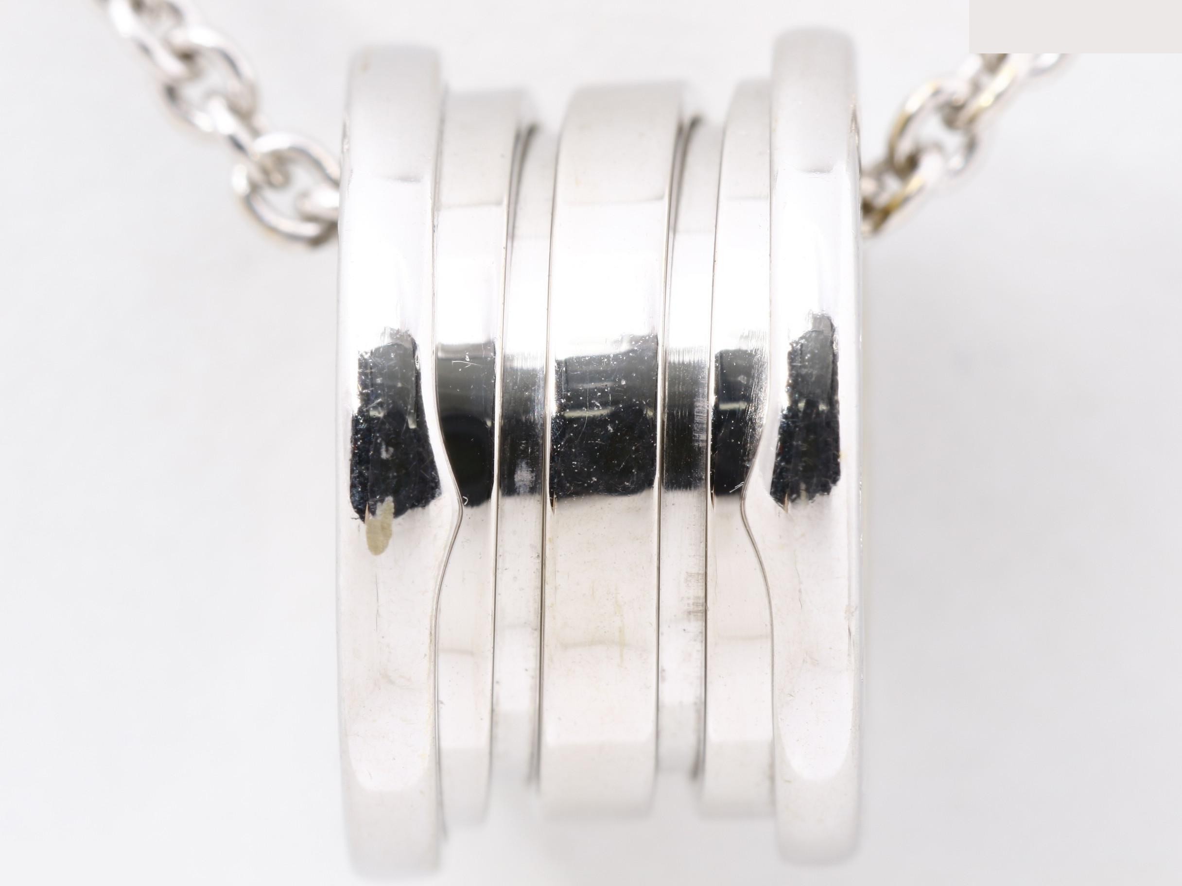 B.zero1 Necklace, Au750WG, 11.75g, 40cm — view 2